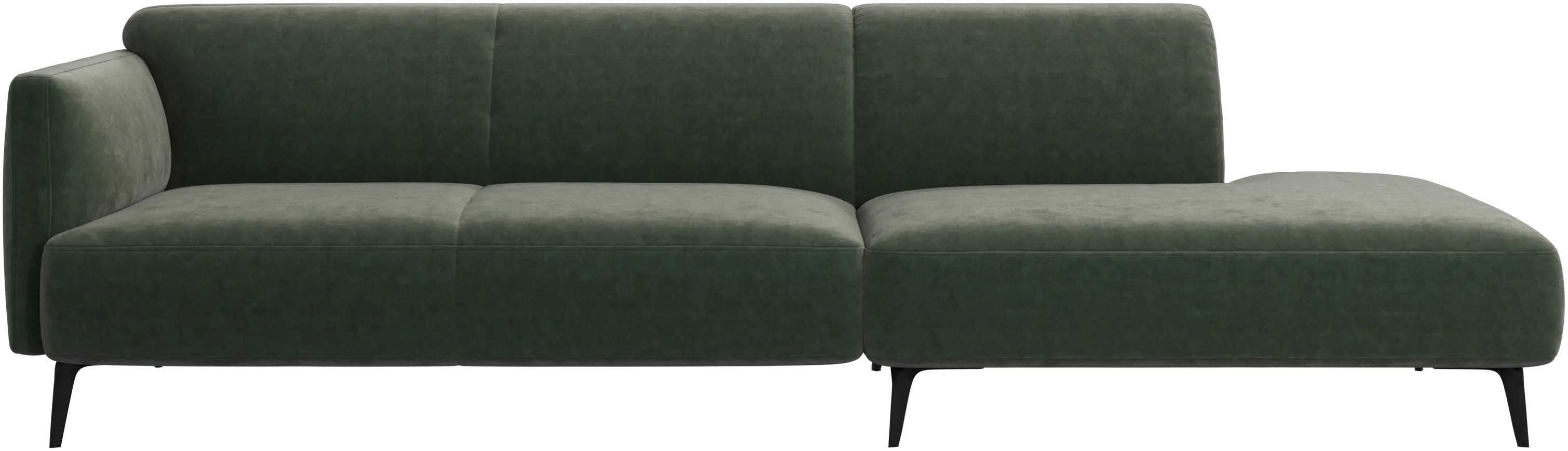 Modena sofa with lounging unit
