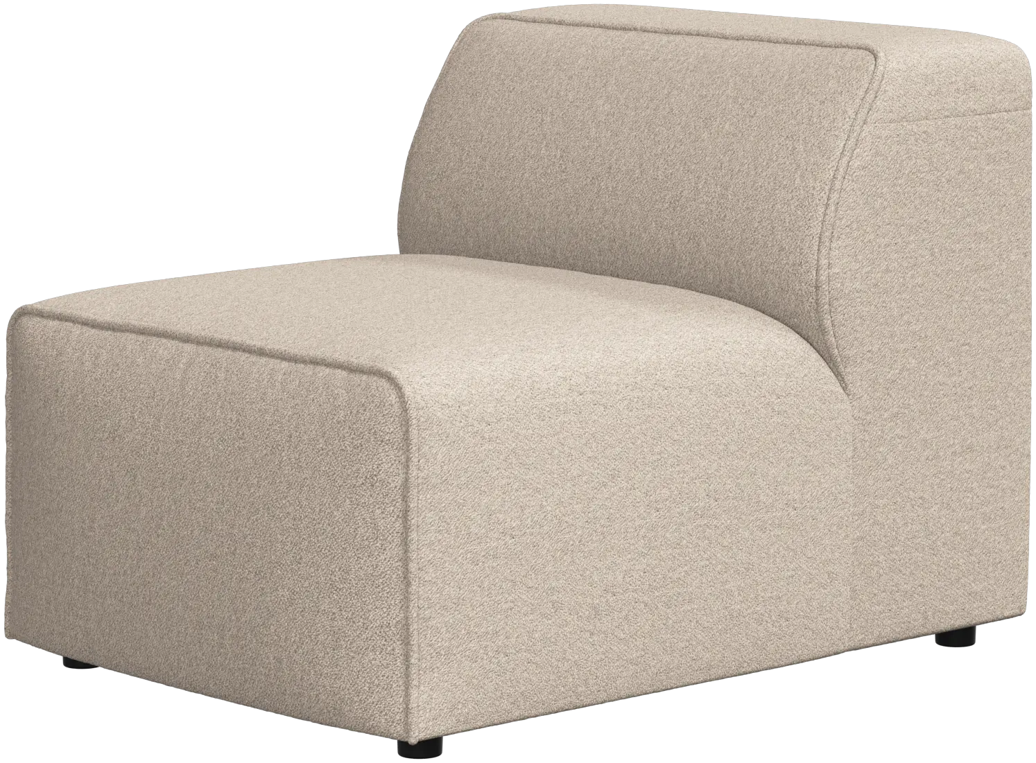 Carmo 1-seater, no armrests