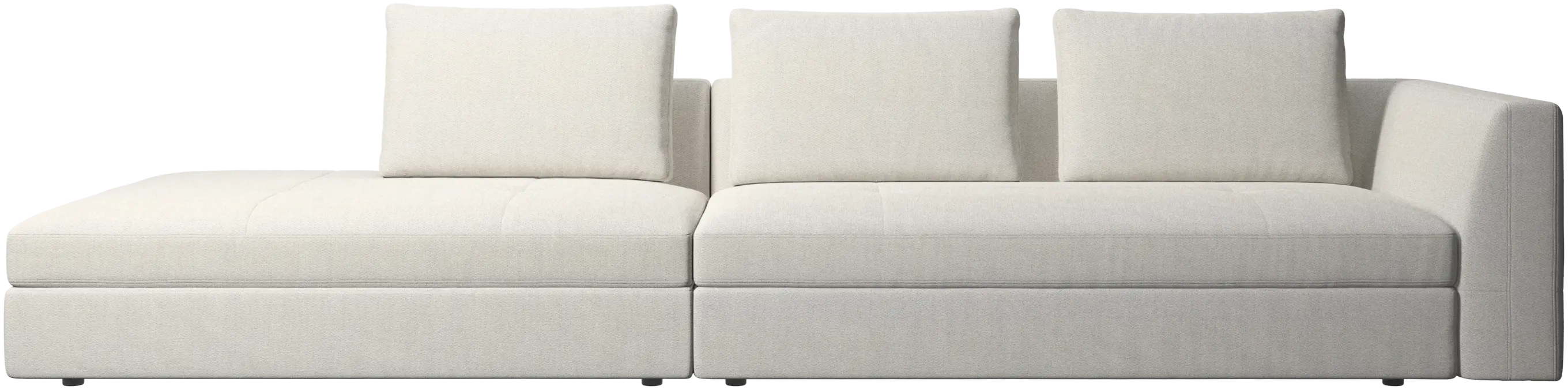 Bergamo sofa with lounging unit