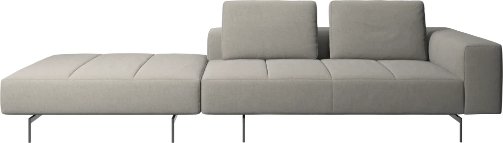 Sofa Amsterdam z pufem po lewej stronie