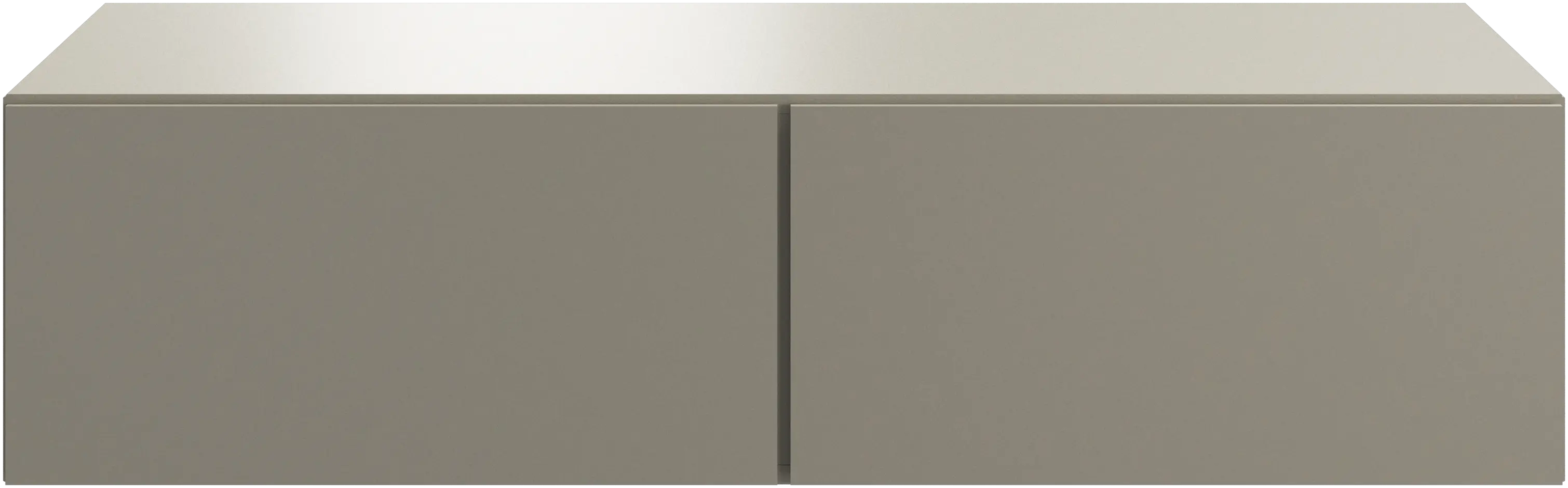 Lugano wall mounted cabinet with drop down doors