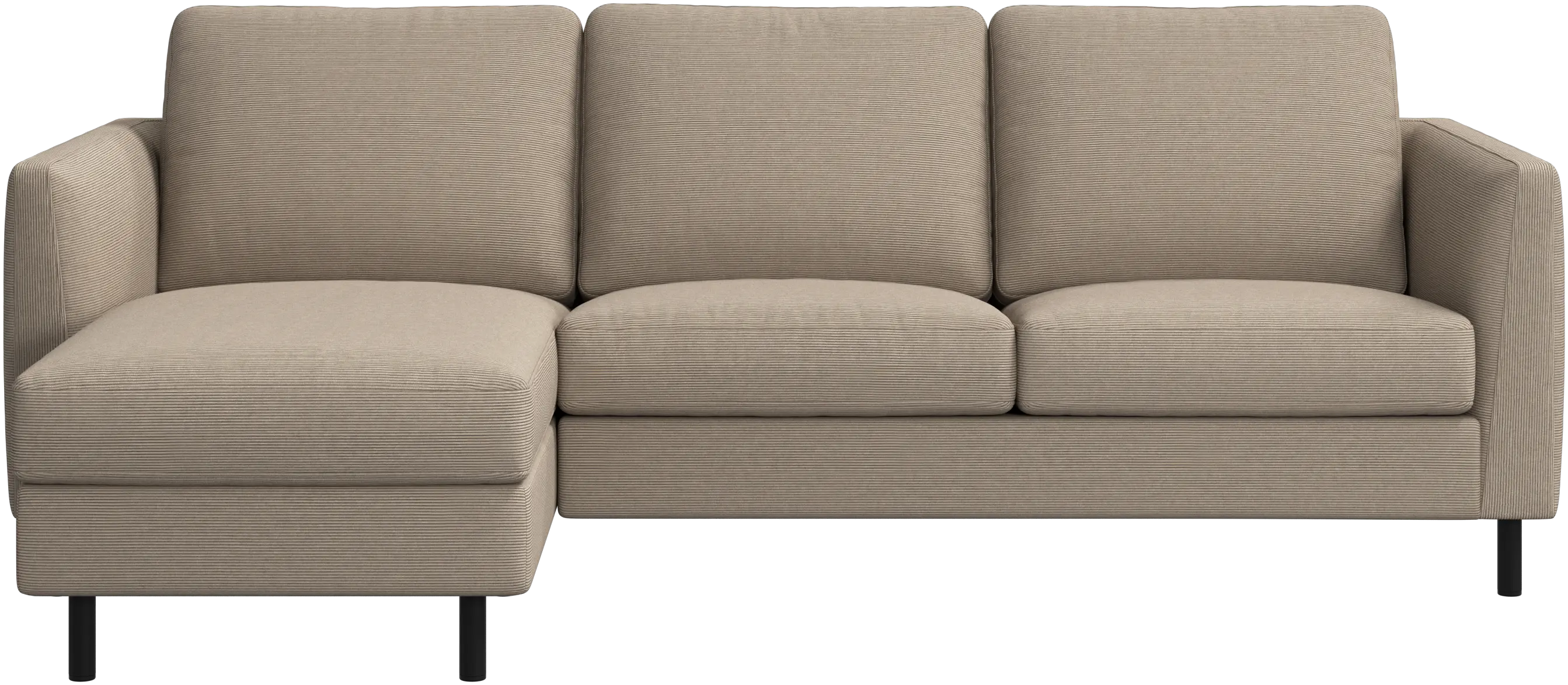 Indivi sofa with chaise longue left
