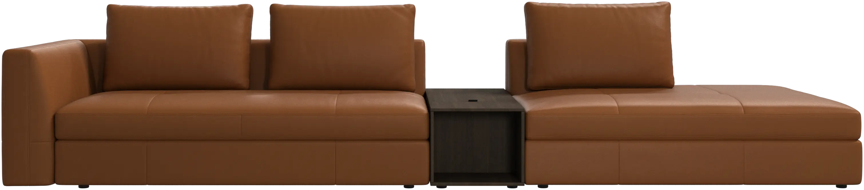 Bergamo 3-seater lounge sofa with storage