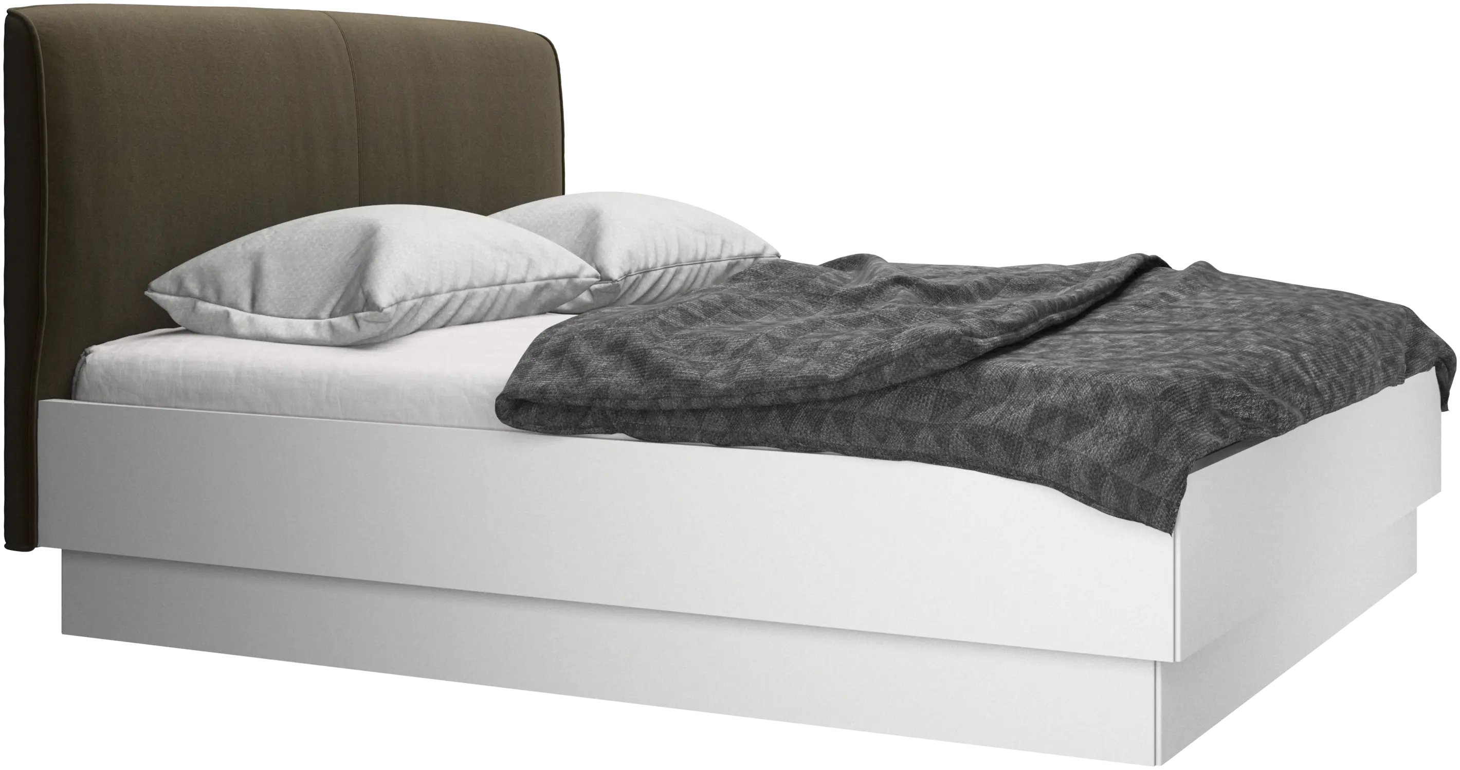 Houston, cama tapizada con almacenamiento
