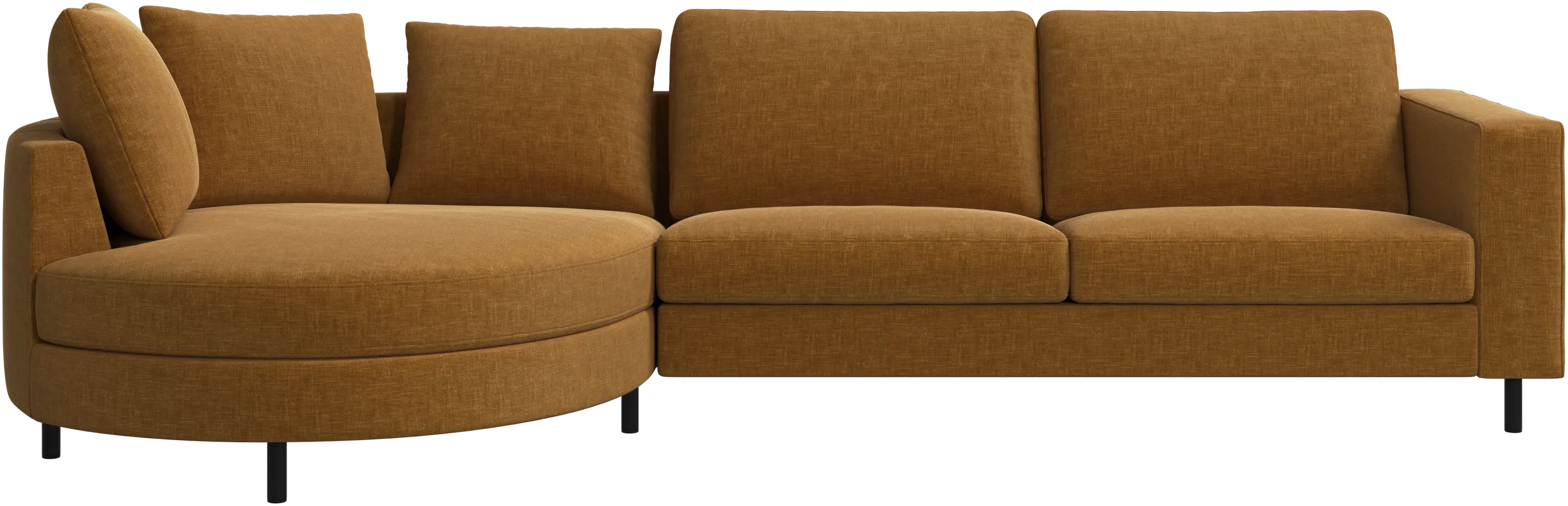 Sofá Indivi con módulo chaise-longue a la izquierda