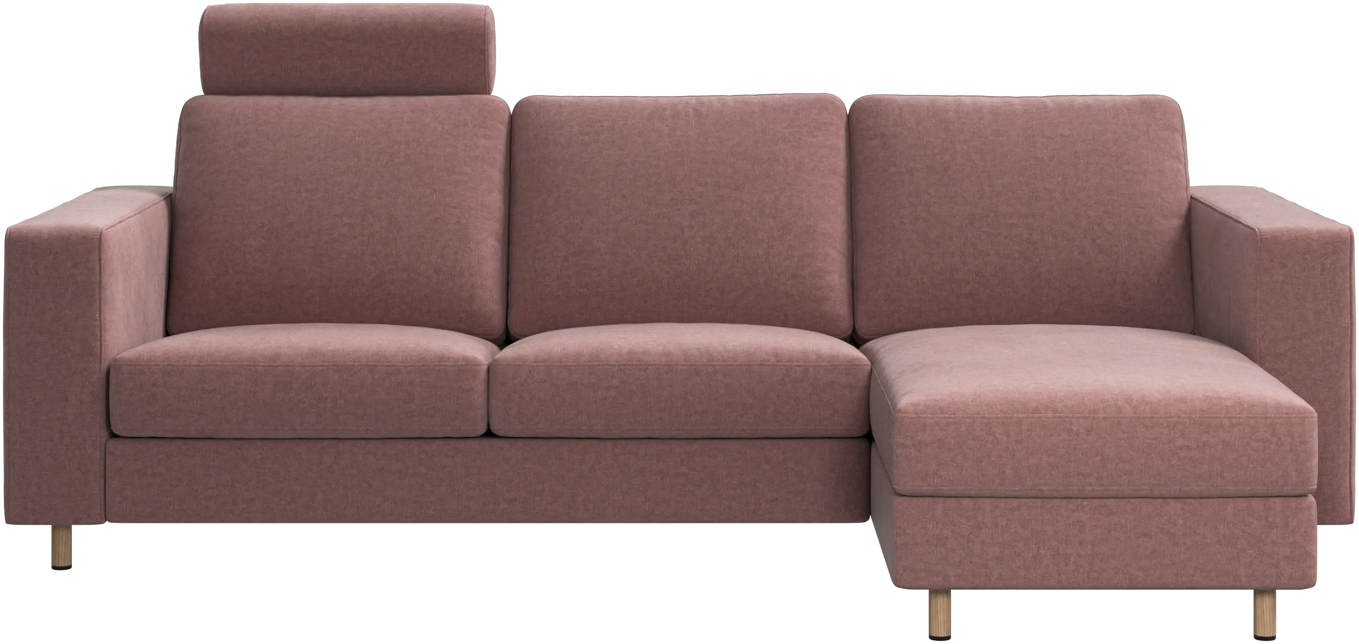 Sofá Indivi con módulo chaise-longue a la derecha