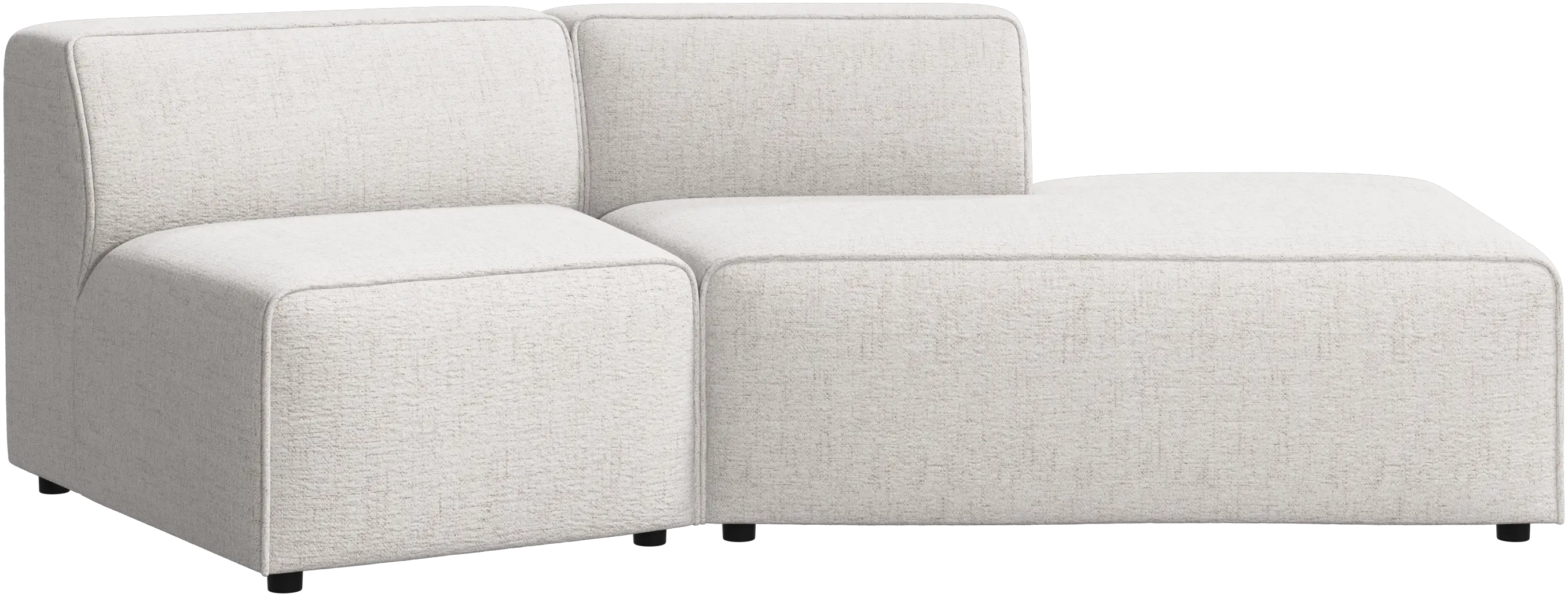 Carmo open end sofa, angled, right