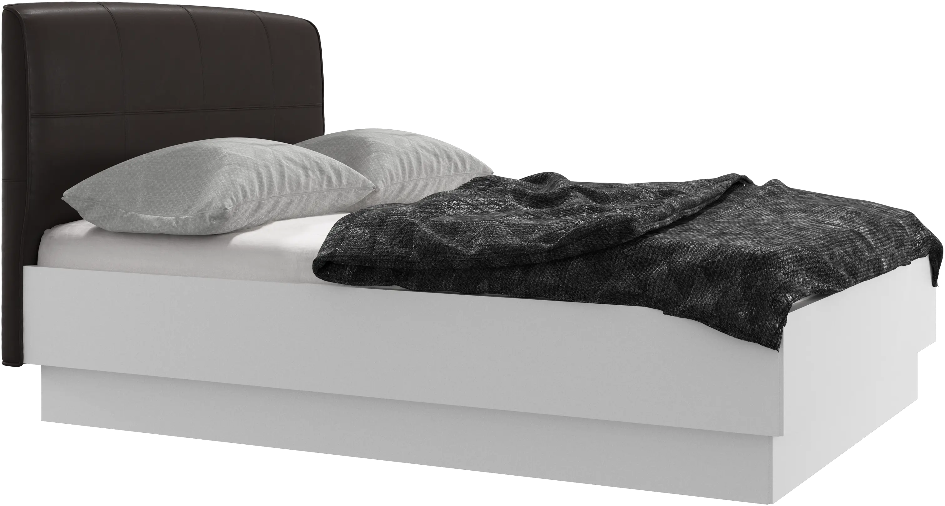 Houston, upholstered bed with storage