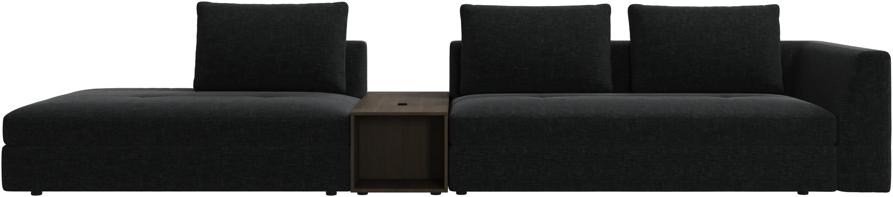 Bergamo 3 seater lounge sofa with storage