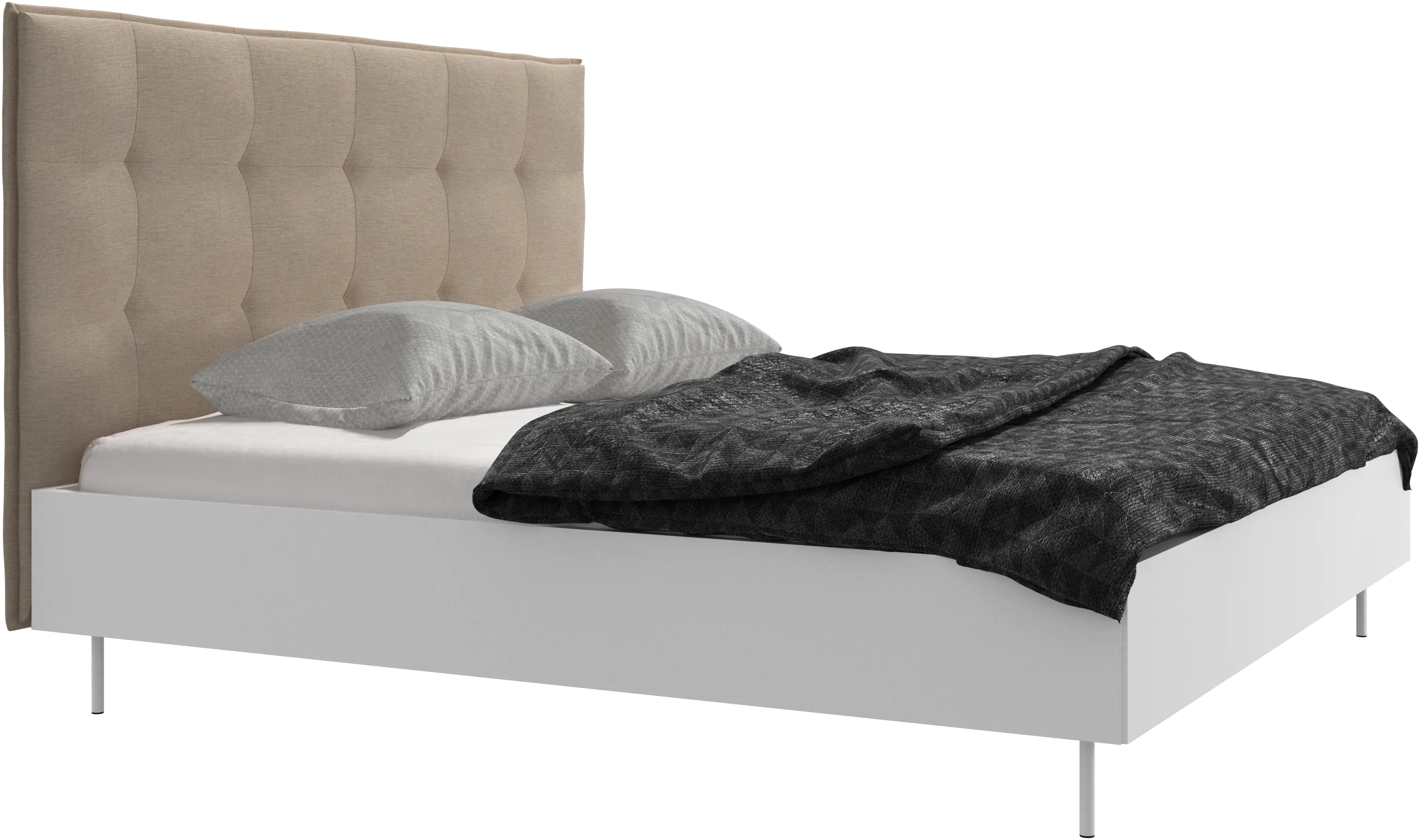 Lugano bed, excl. slats and mattress