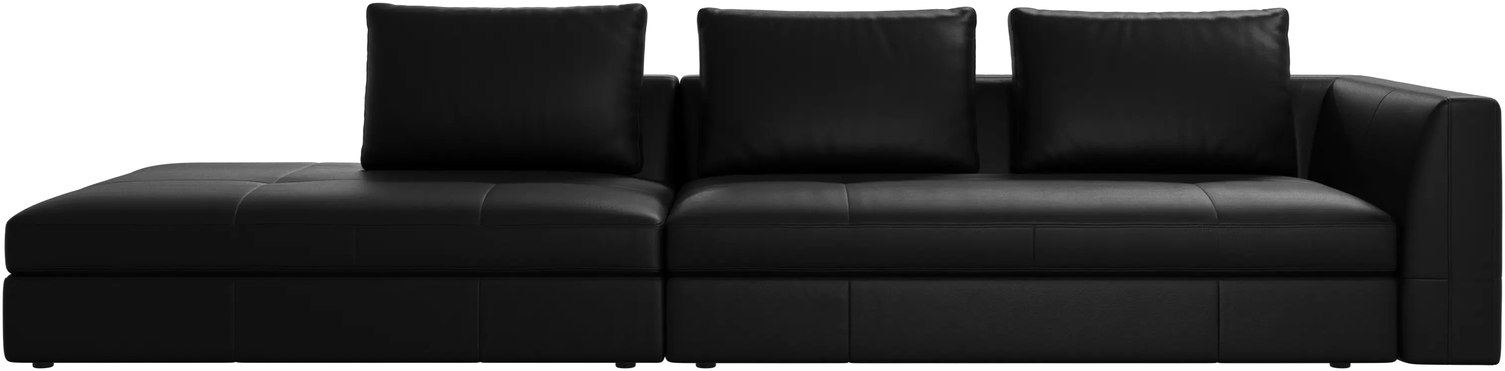 Bergamo sofa with lounging unit