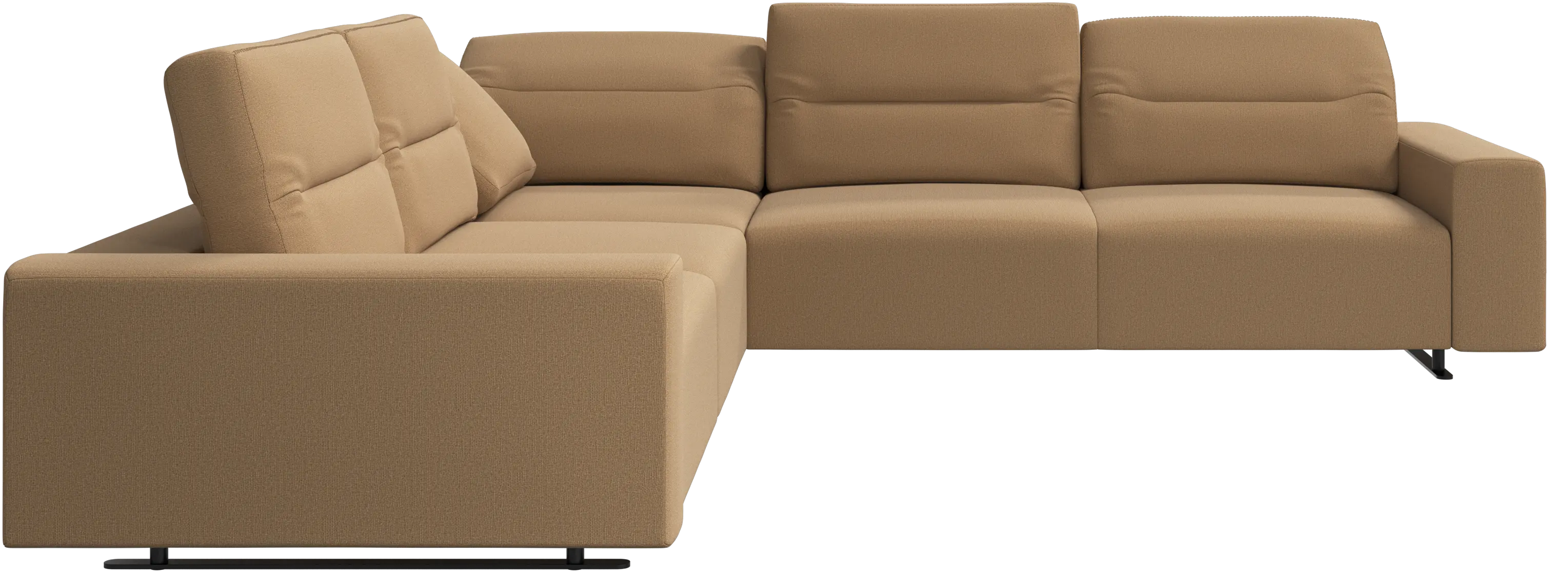 Hampton corner sofa with adjustable back