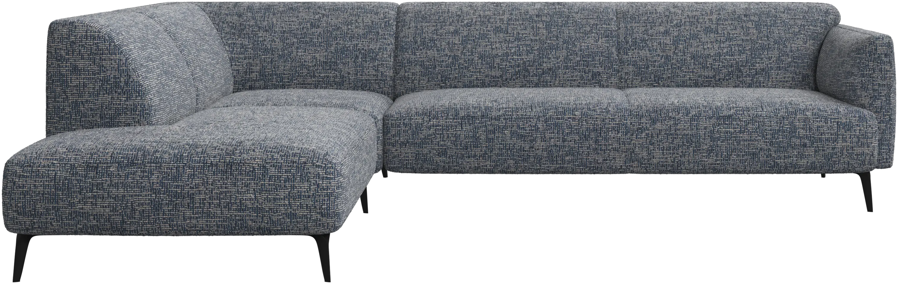 Modena corner sofa with lounging unit