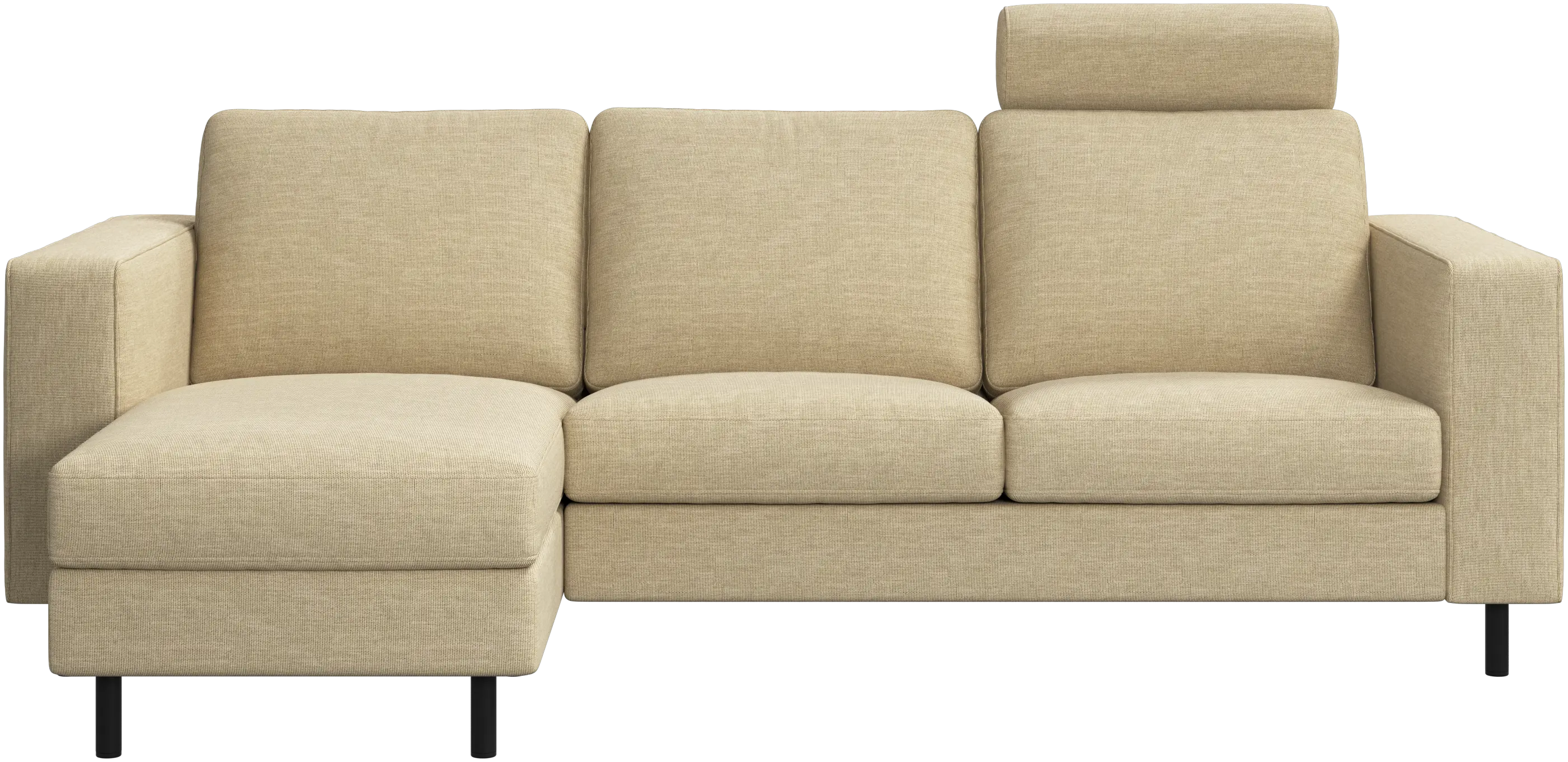 Indivi sofa with chaise longue left