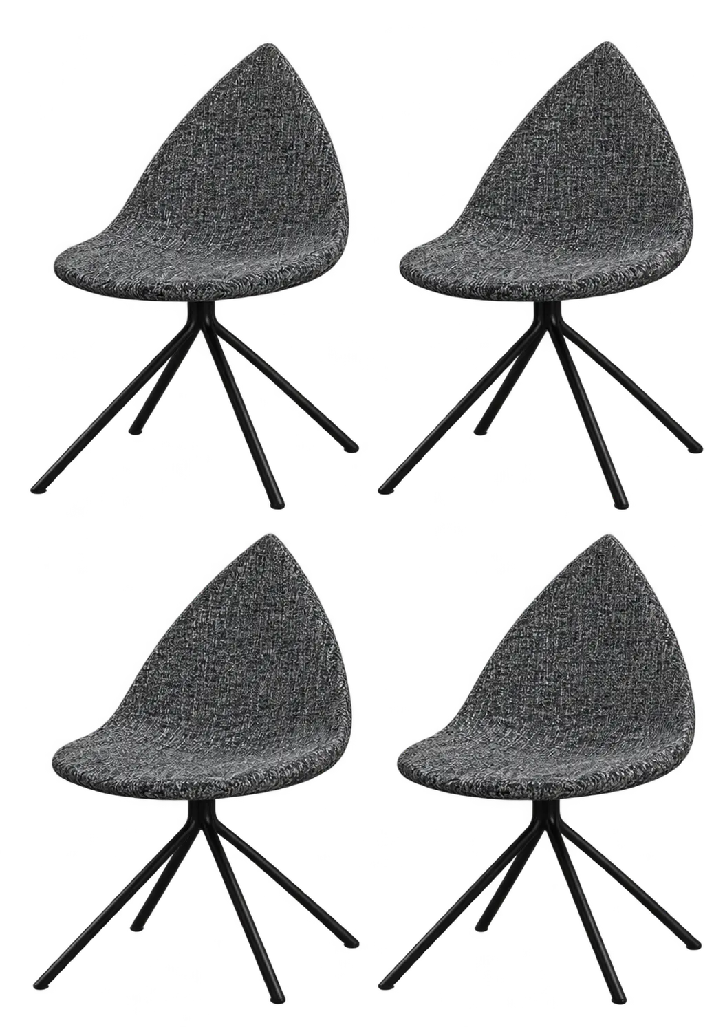 Dining chairs Ottawa Chairs - SET OF 4 (DCWH060). OVER 50% OFF SAVE £1429