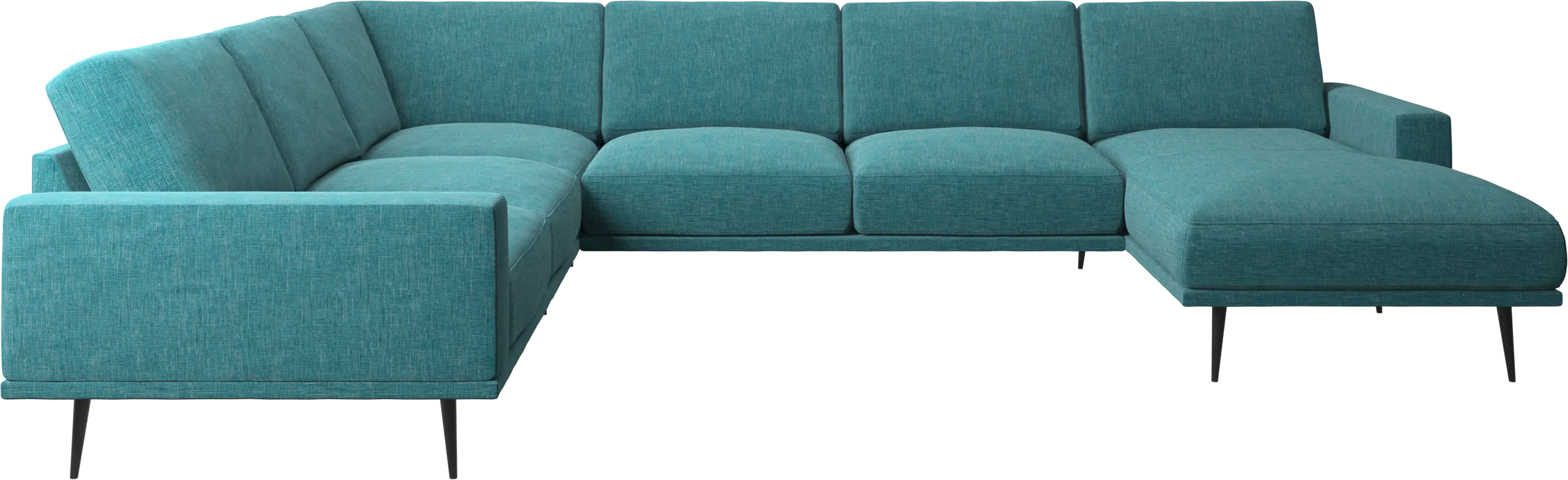 Sofá de canto Carlton com módulo chaise-longue
