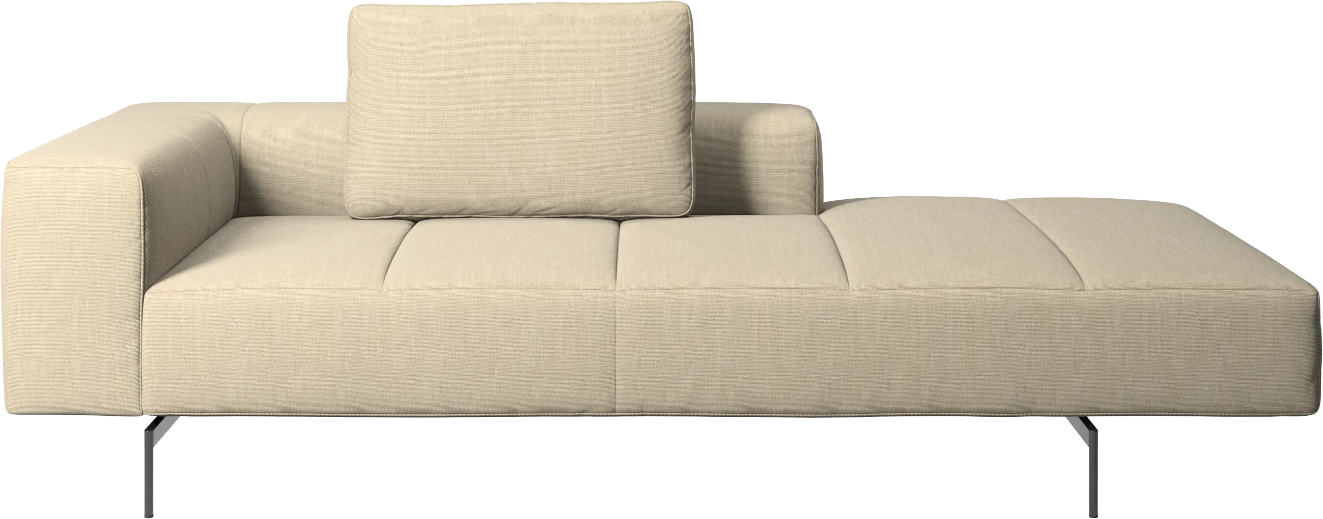 Amsterdam Iounging module for sofa, armrest left, open end right