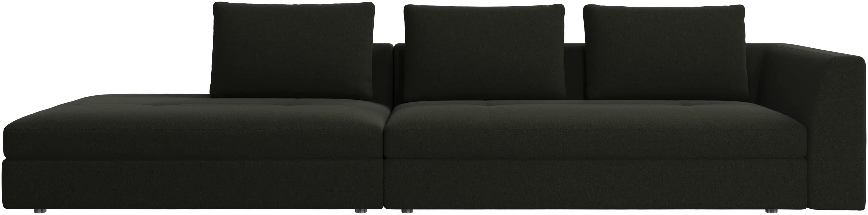 Bergamo sofa with lounging unit