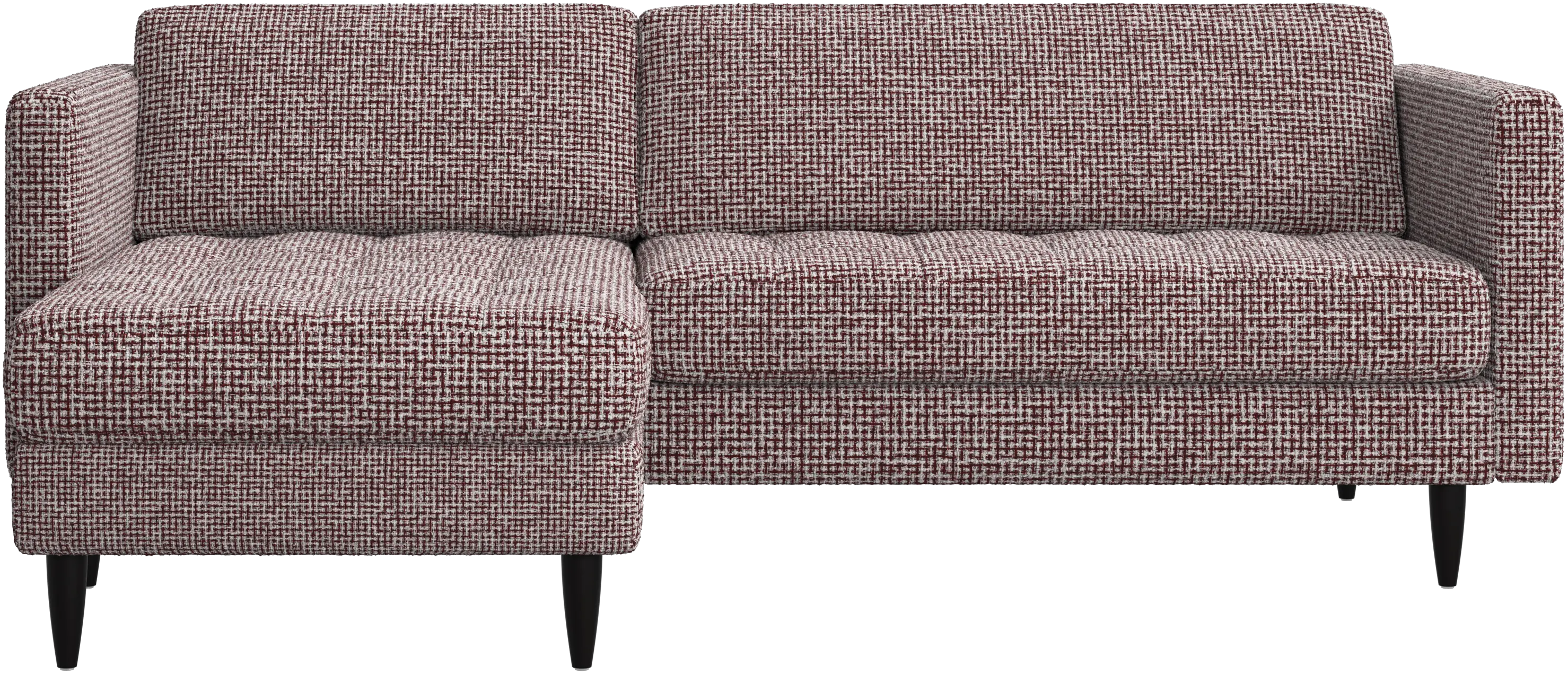 Osaka sofa with resting unit, tufted seat