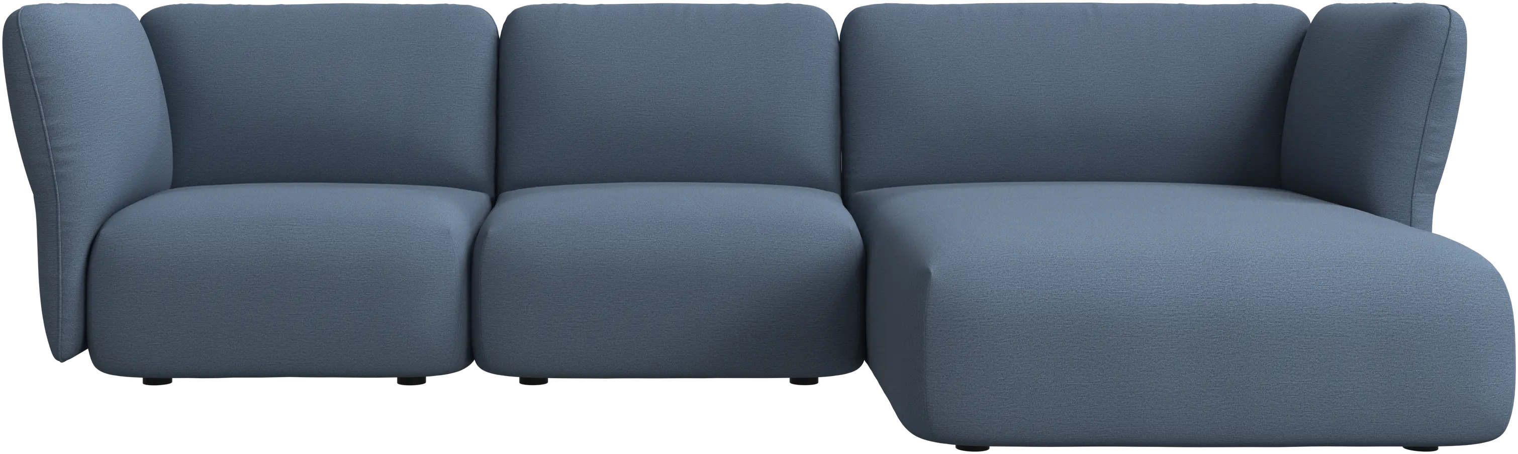 Paraggi 2-seater with chaise longue right