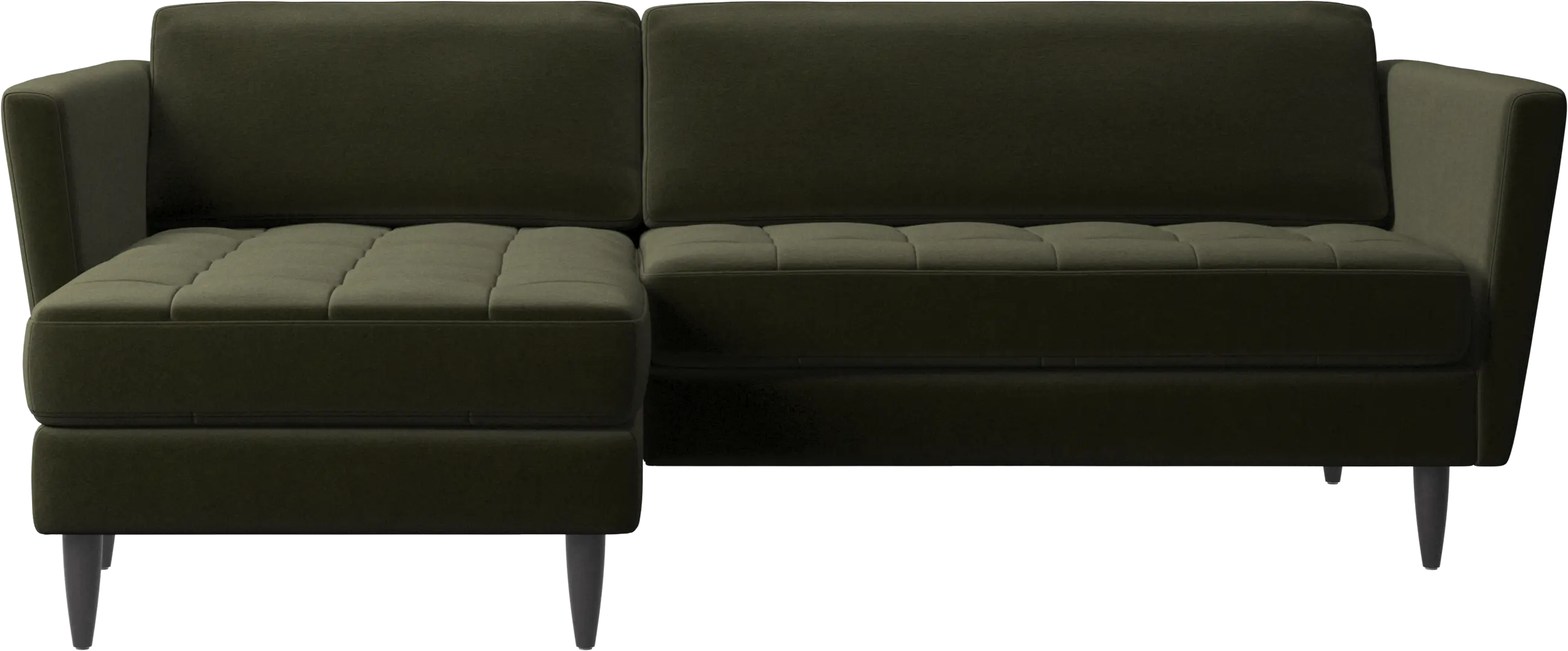 Osaka Sofa mit Ruhemodul, getuftete Sitzfläche