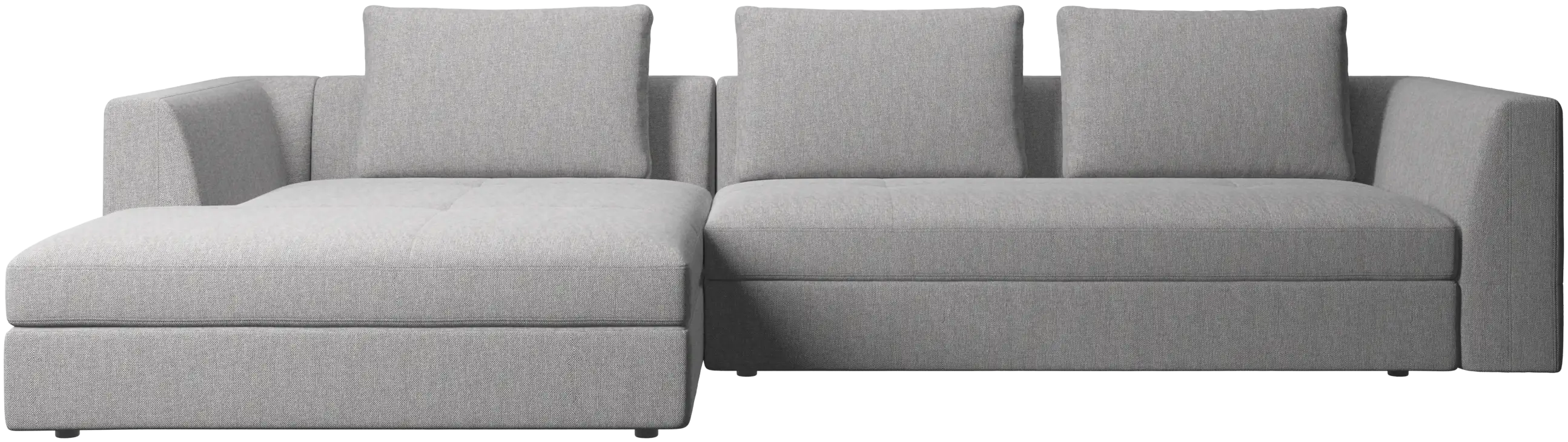 Bergamo sofa with resting unit