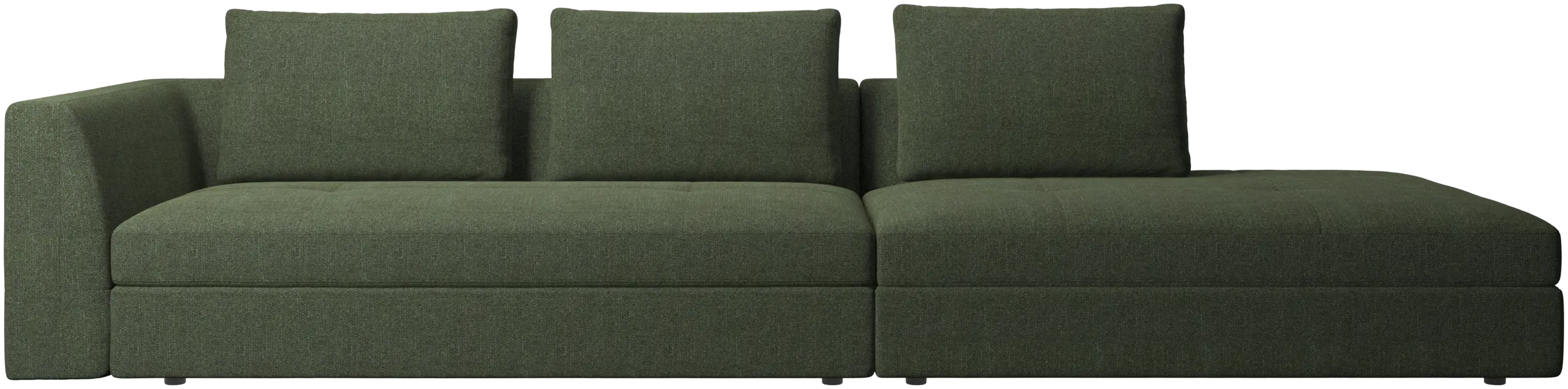 Bergamo sofa with lounging unit