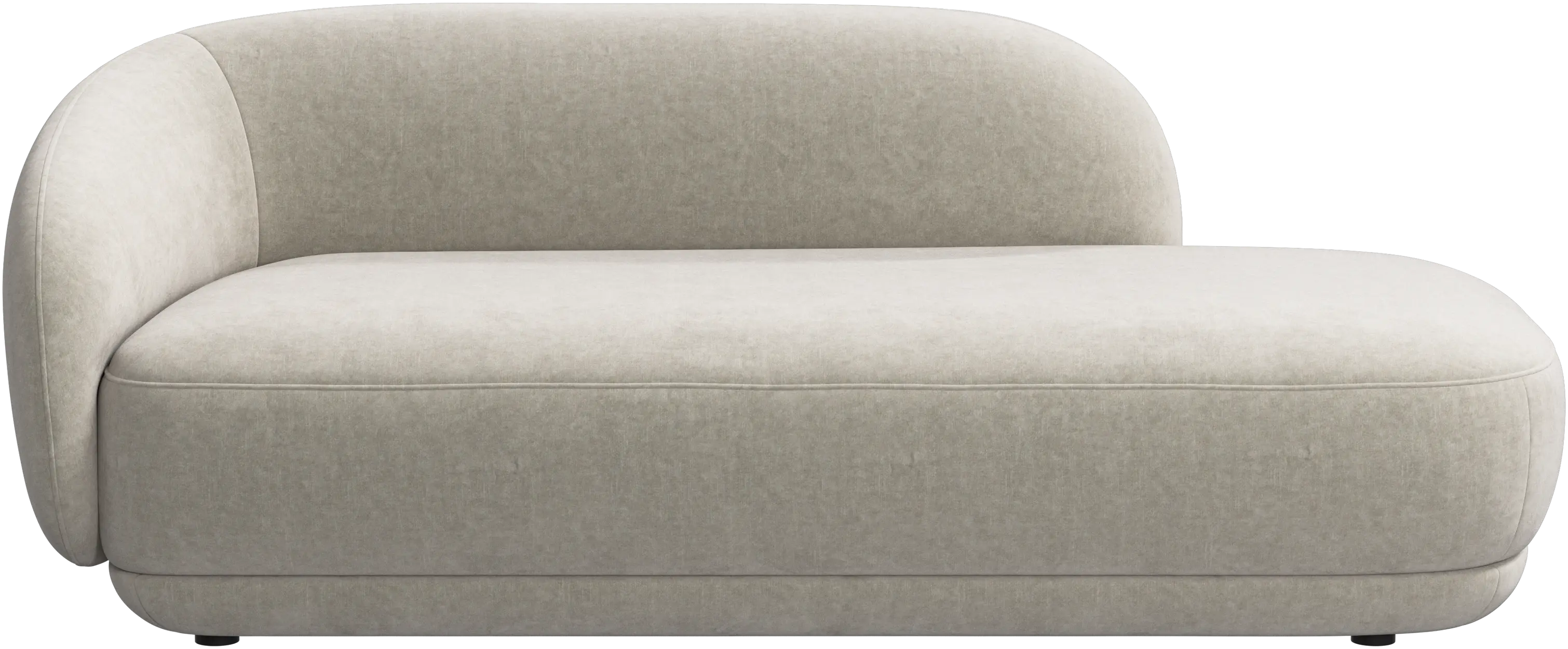 Bolzano, chaise longue sofa right