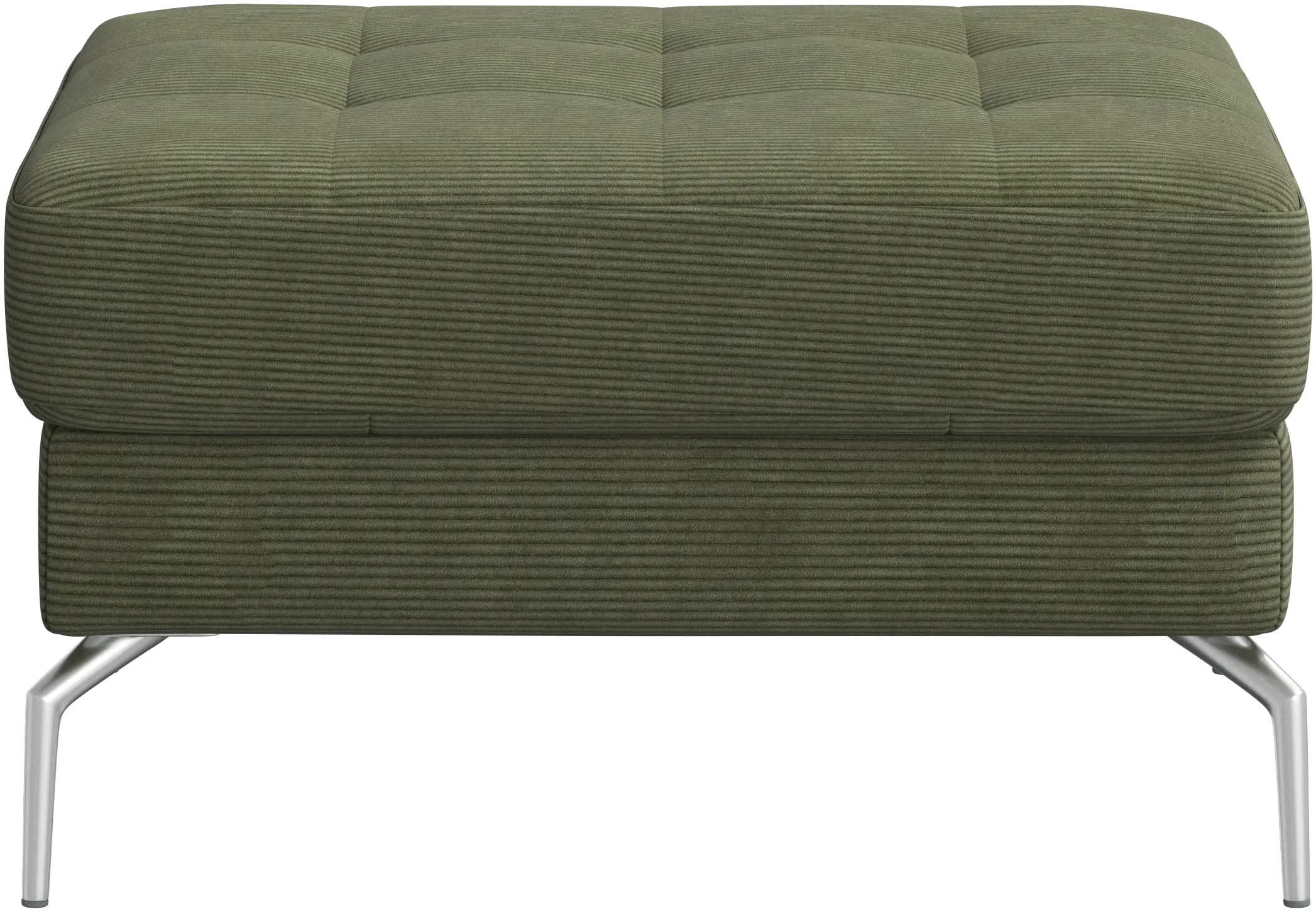 Osaka footstool, tufted seat