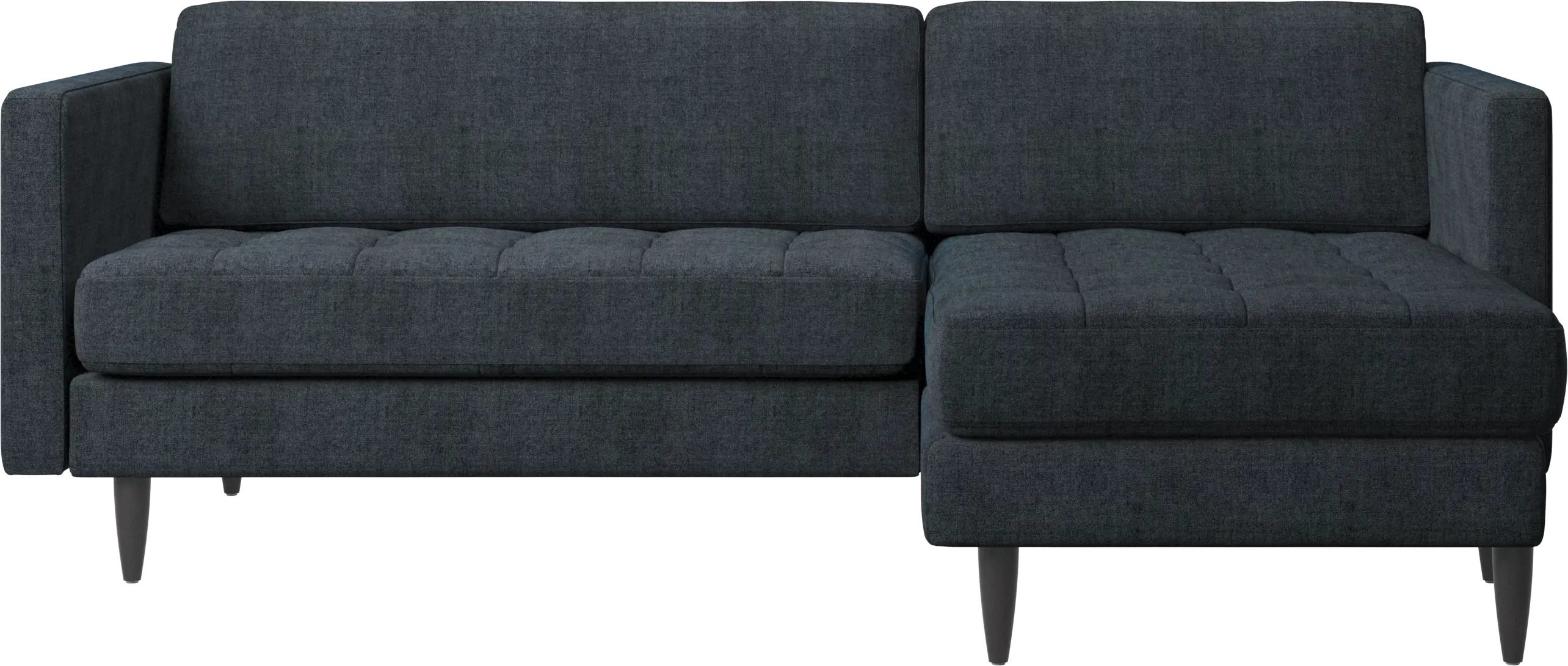 Osaka sofa with resting unit, tufted seat