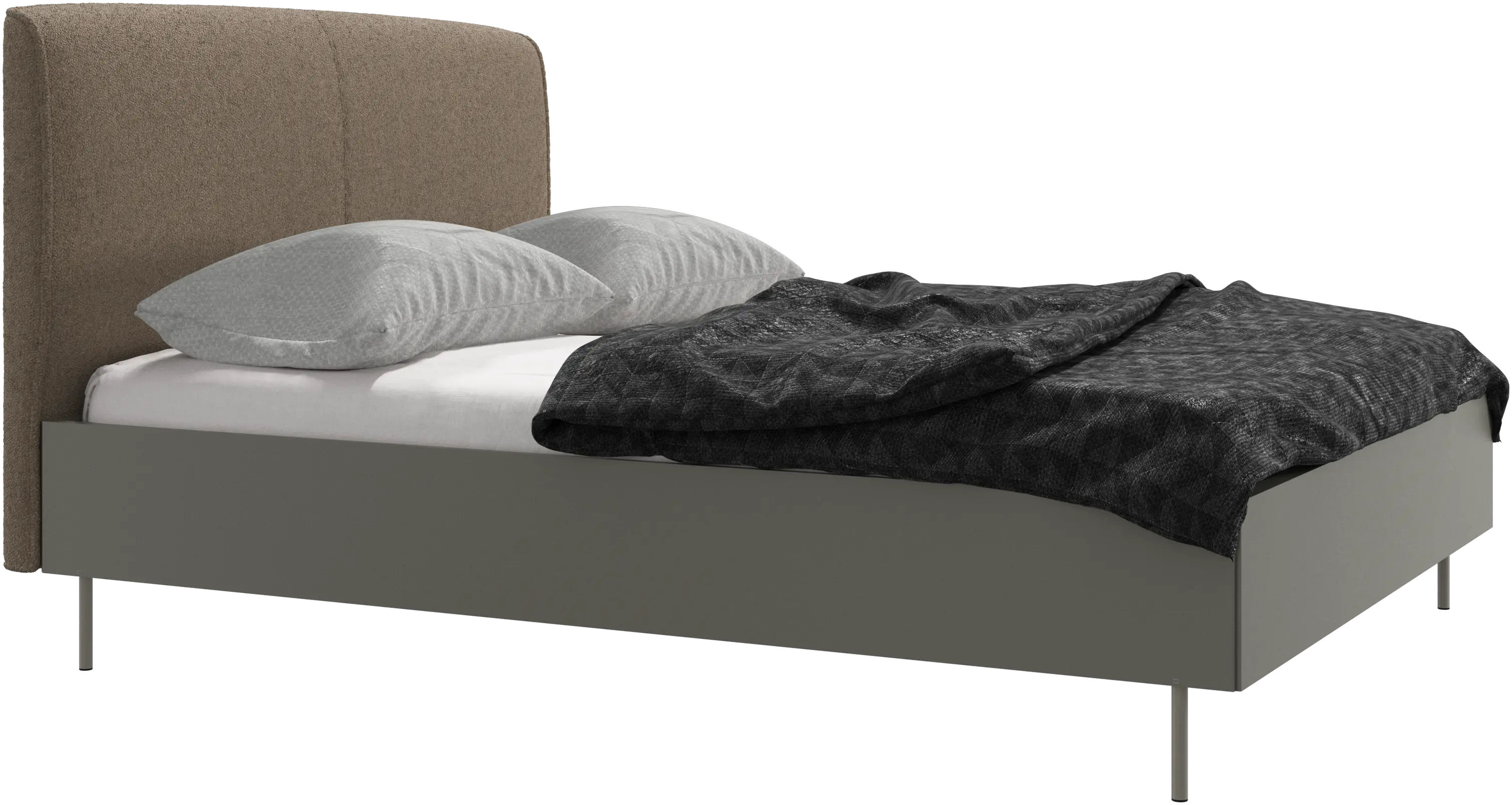 Houston, With headboard, legs