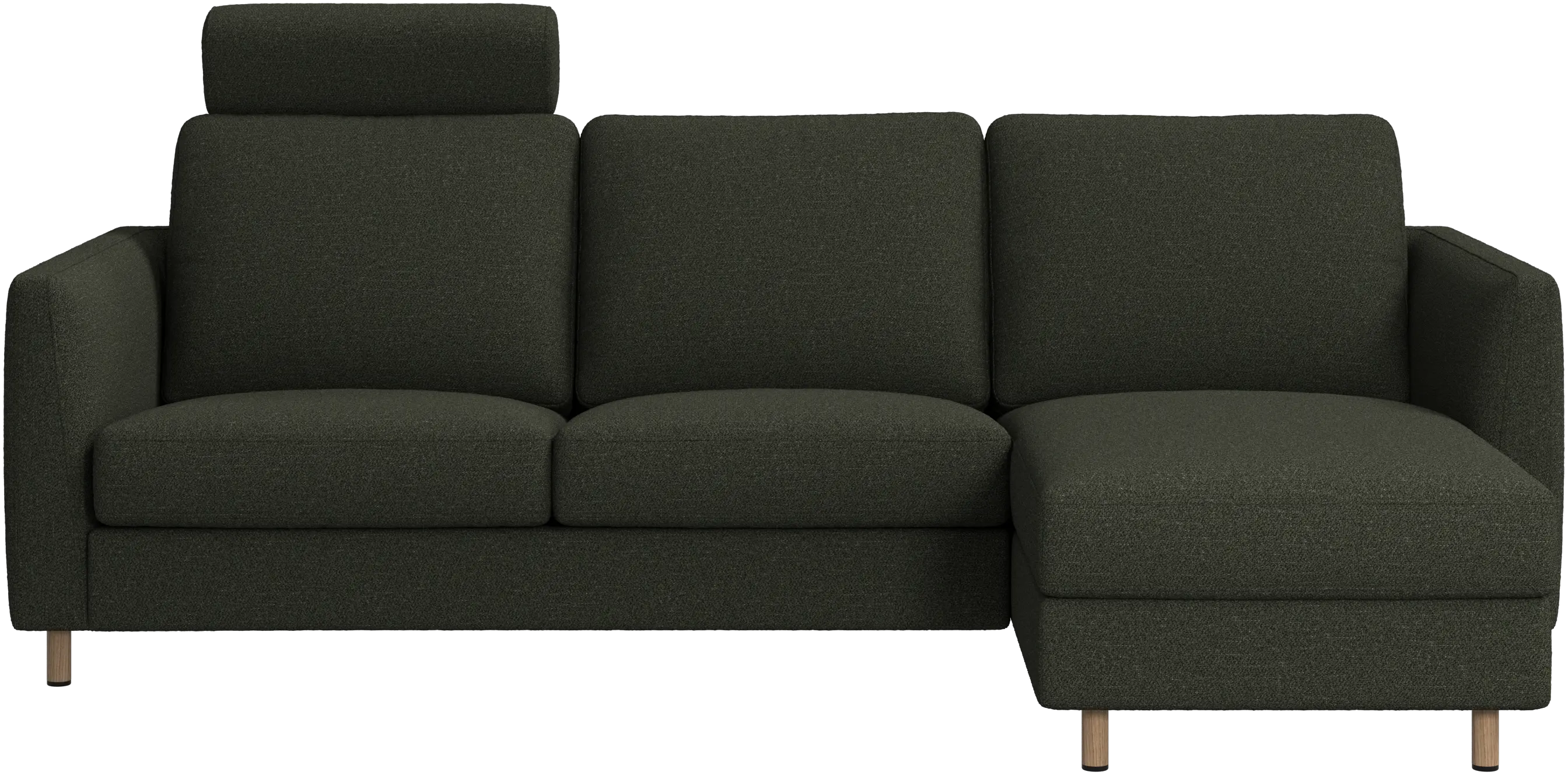 Sofá Indivi con módulo chaise-longue a la derecha