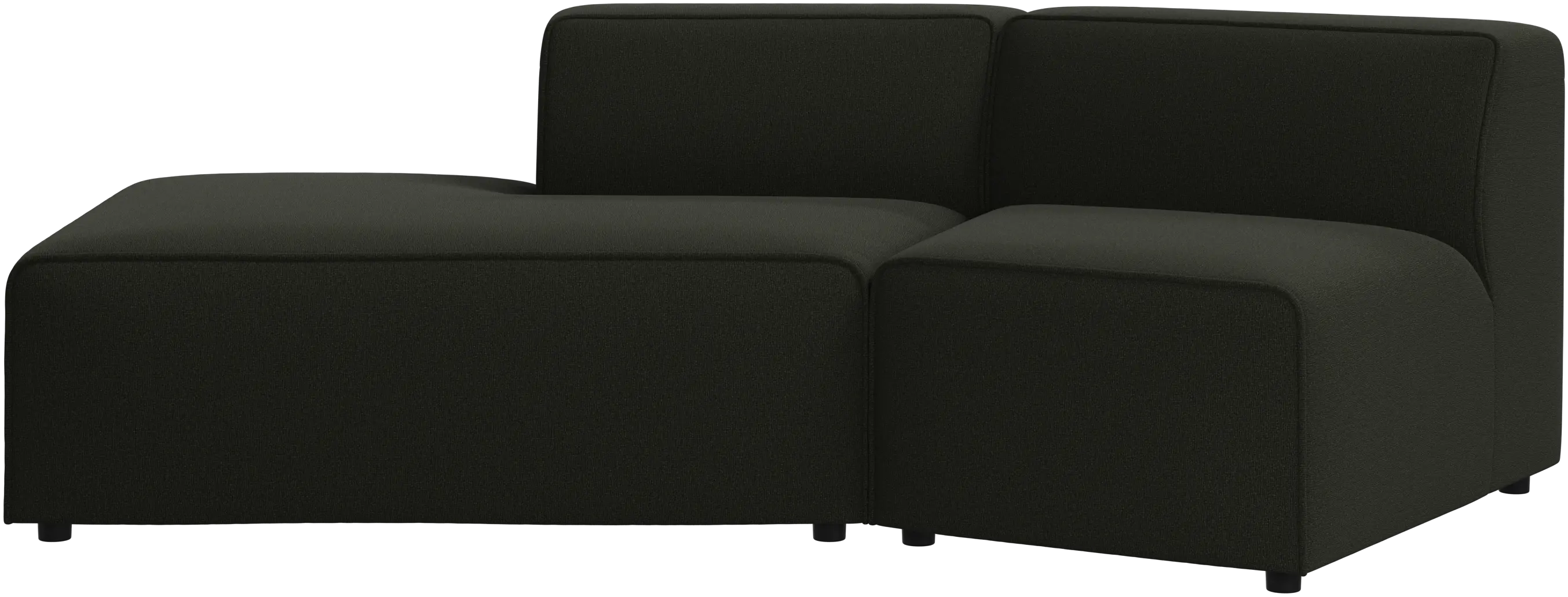 Sofa Carmo con lado abierto, en ángulo, izquierdo