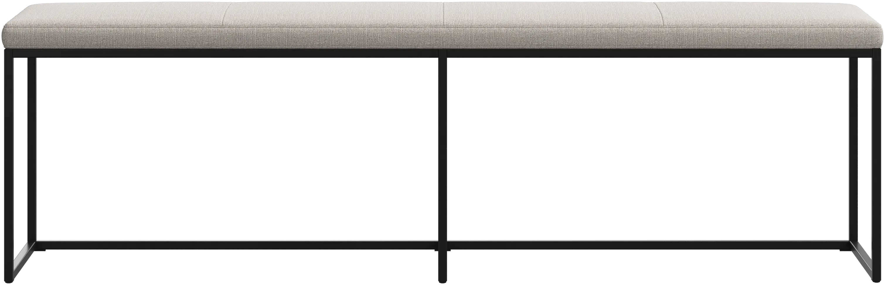 Banco largo London con cojín