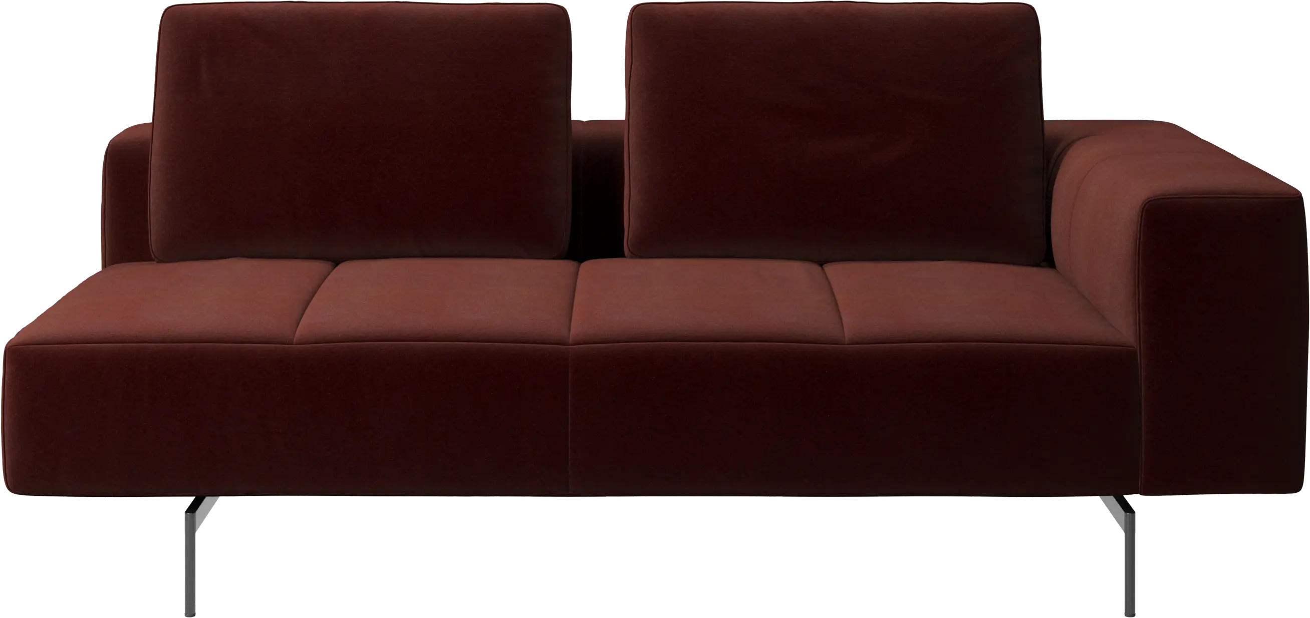 Amsterdam 2.5 seating module, armrest right sofa