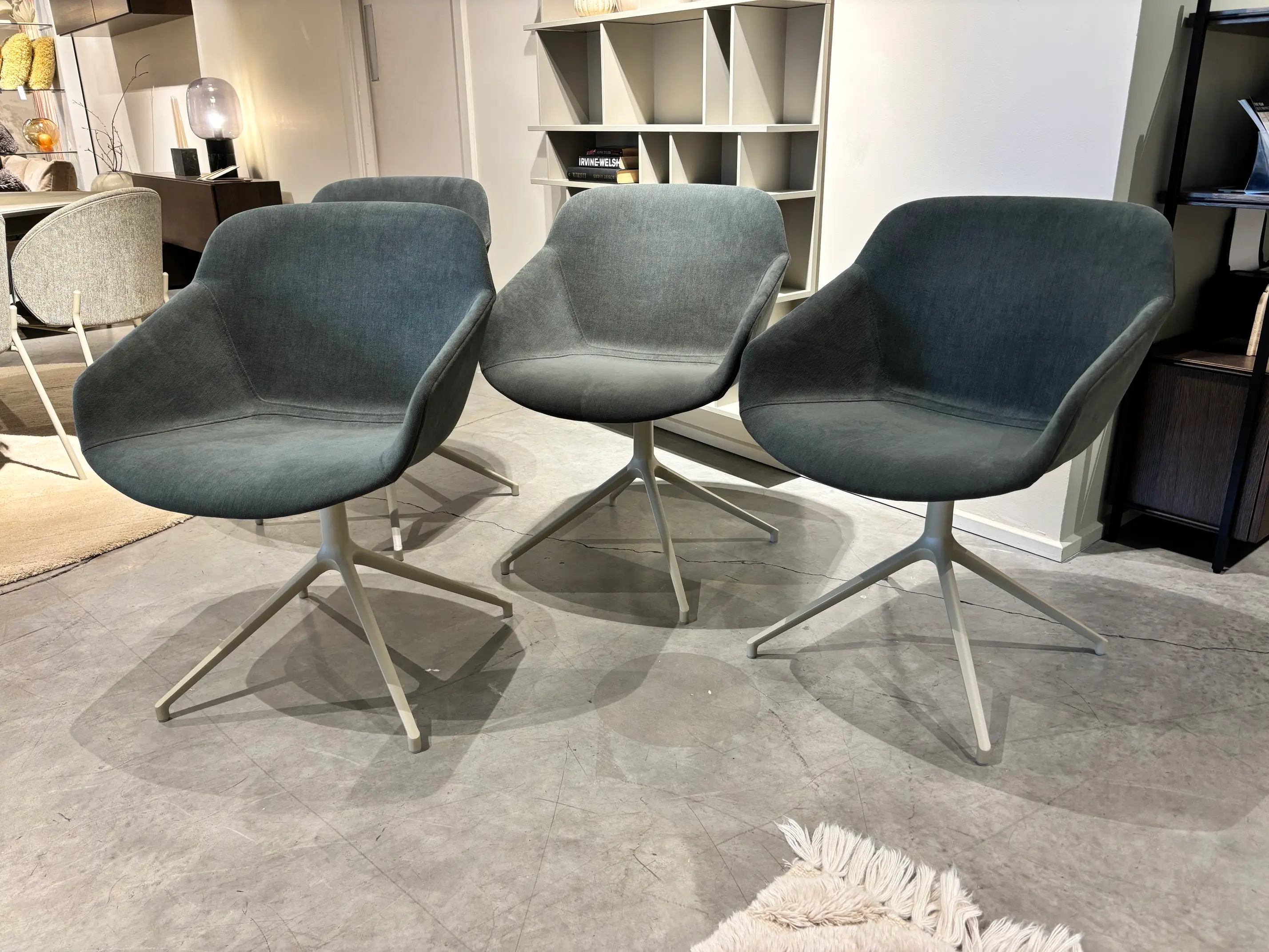 Dining chairs Vienna Dining Chairs, Dark Green Frisco - set of 4