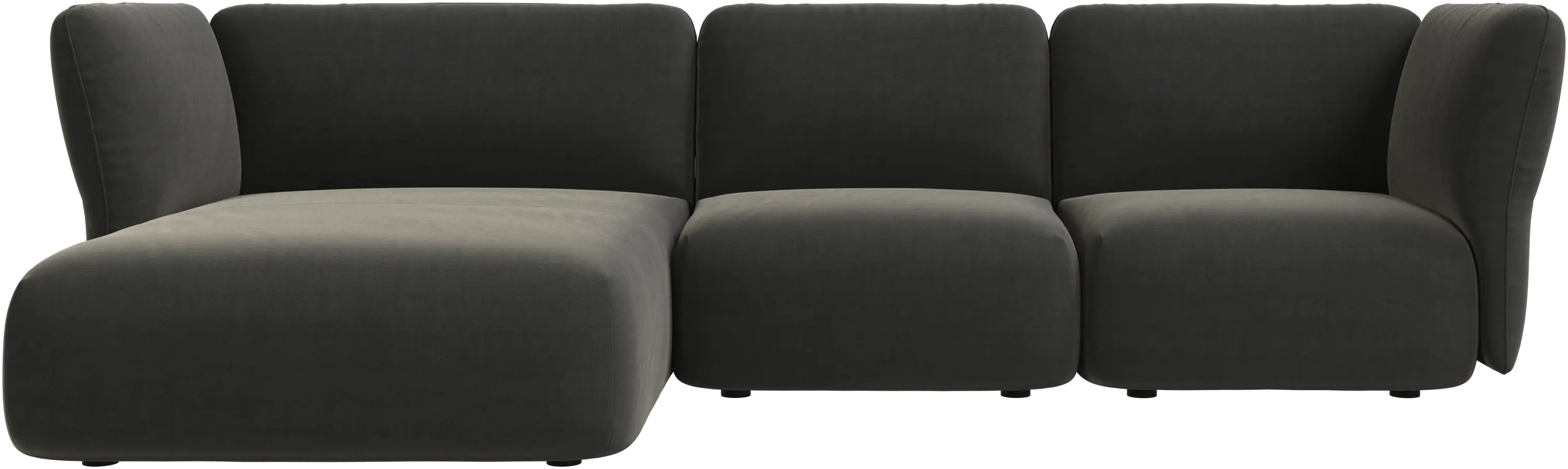 Sofá de 2 plazas con chaise longue izquierda Paraggi