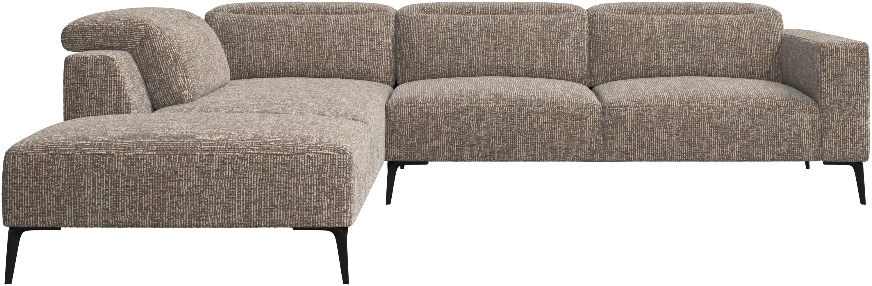 Zürich corner sofa with lounging unit