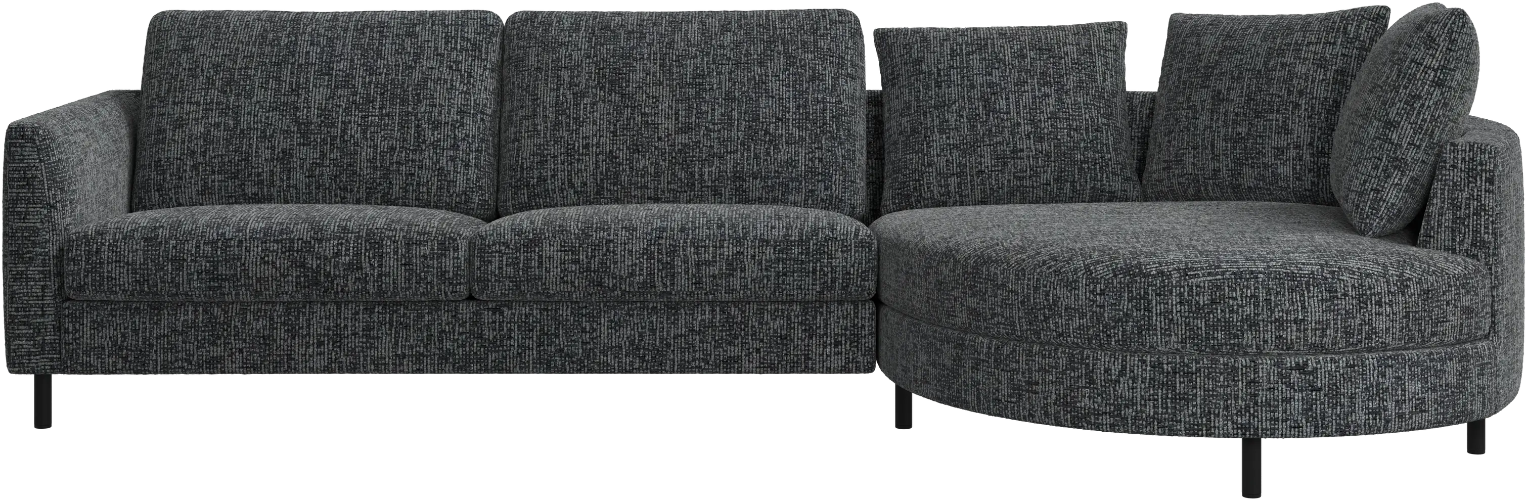 Sofa Indivi z szezlongiem po prawej stronie