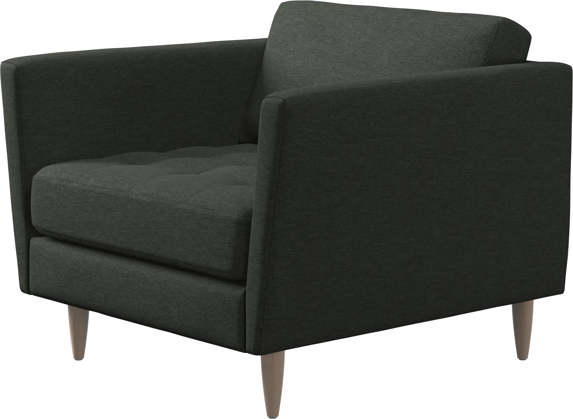 Osaka chair, tufted seat