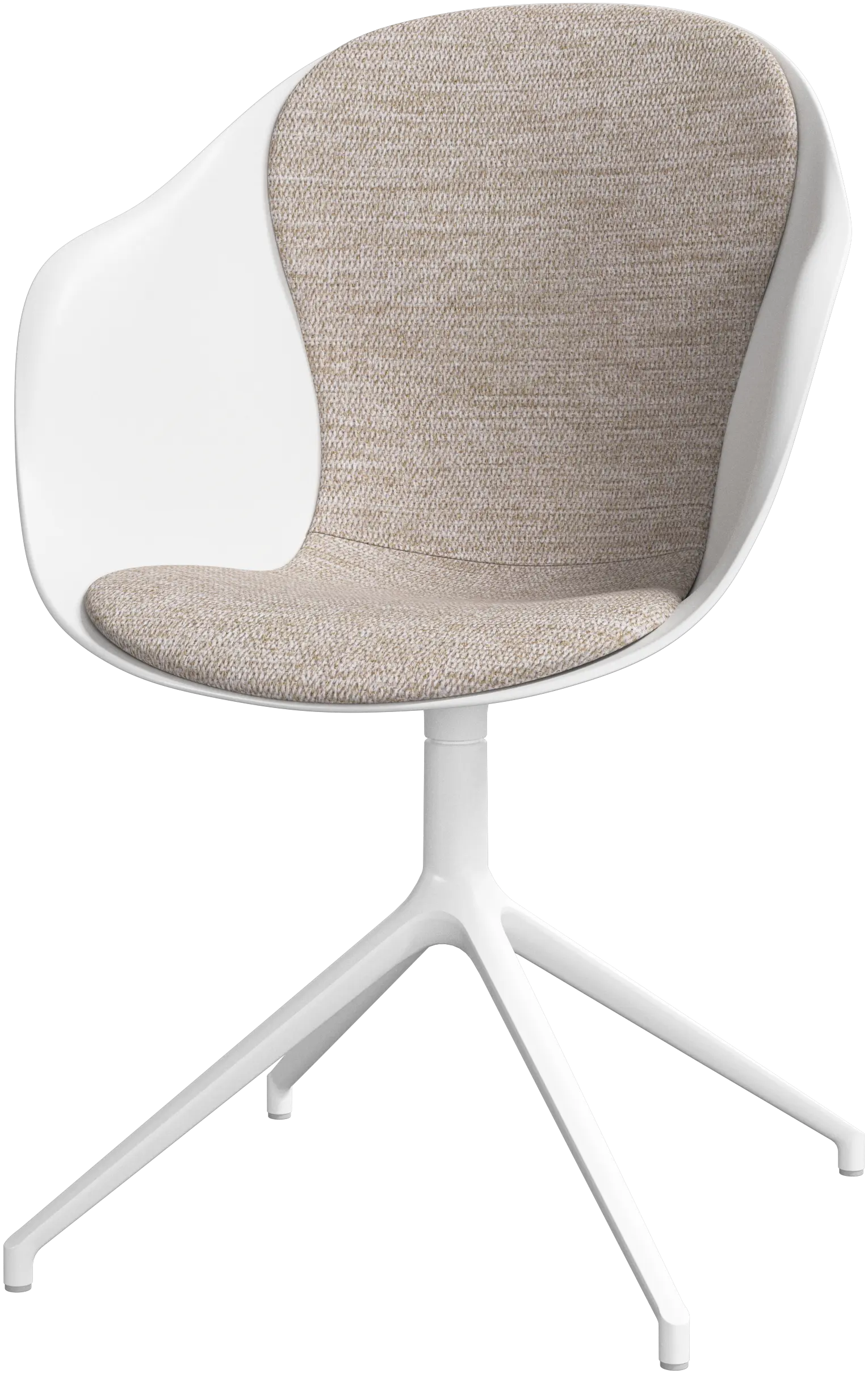 Chaise de salle à manger Adelaide avec fonction pivotante.