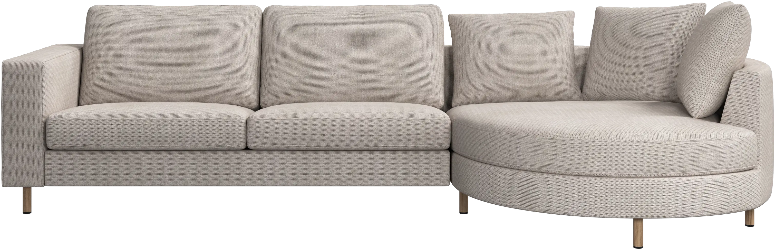 Indivi sofa with chaise longue right