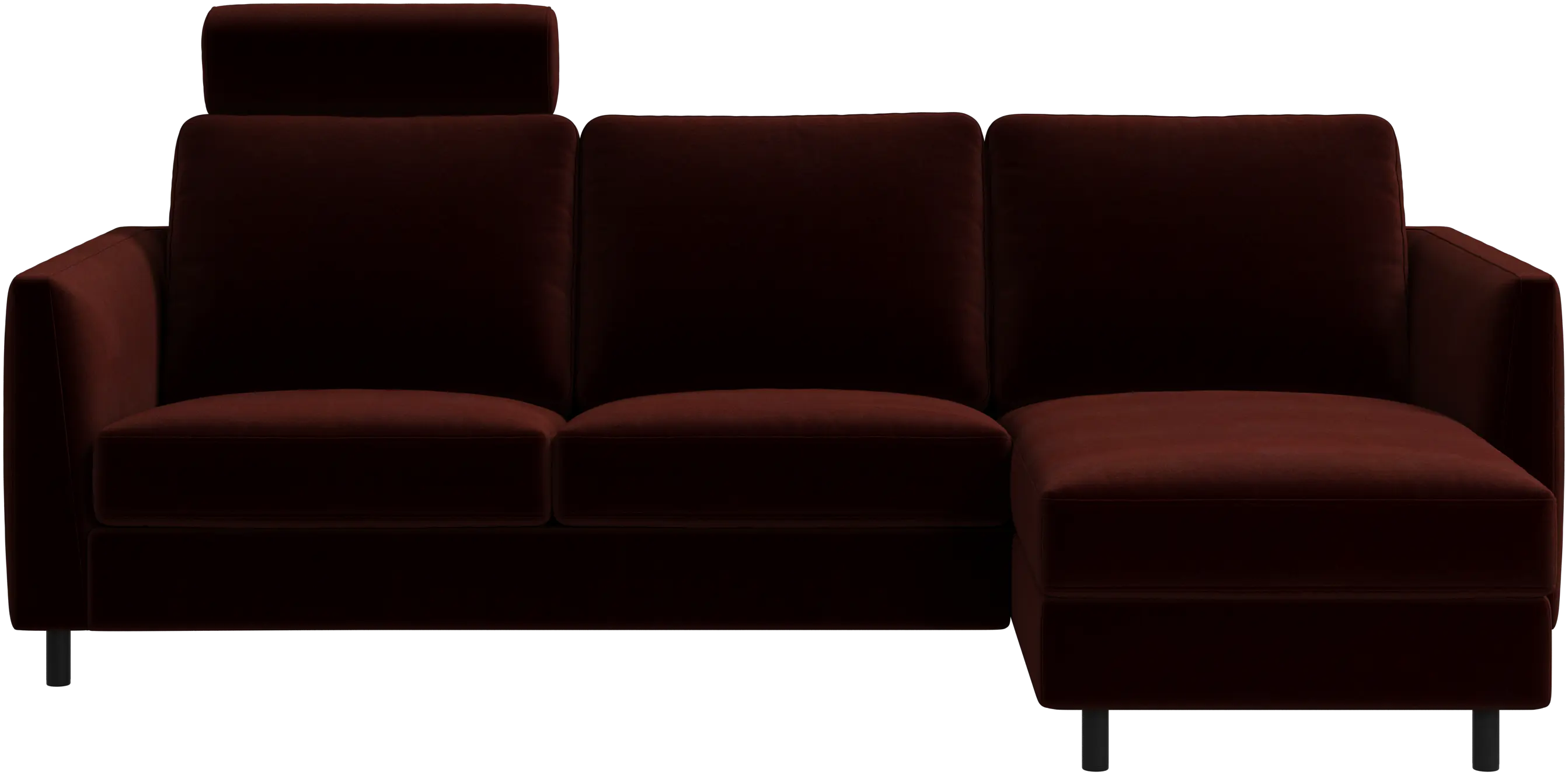 Sofá Indivi con módulo chaise-longue a la derecha