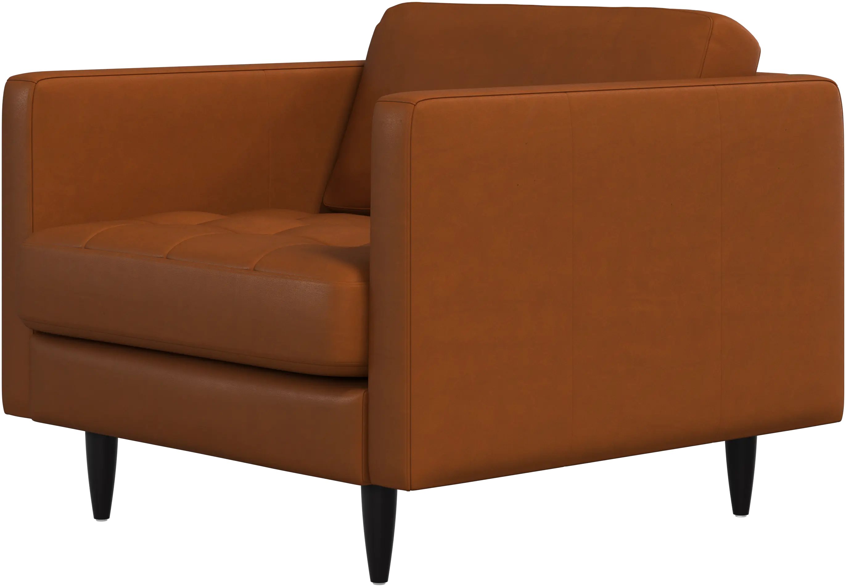 Osaka chair, tufted seat