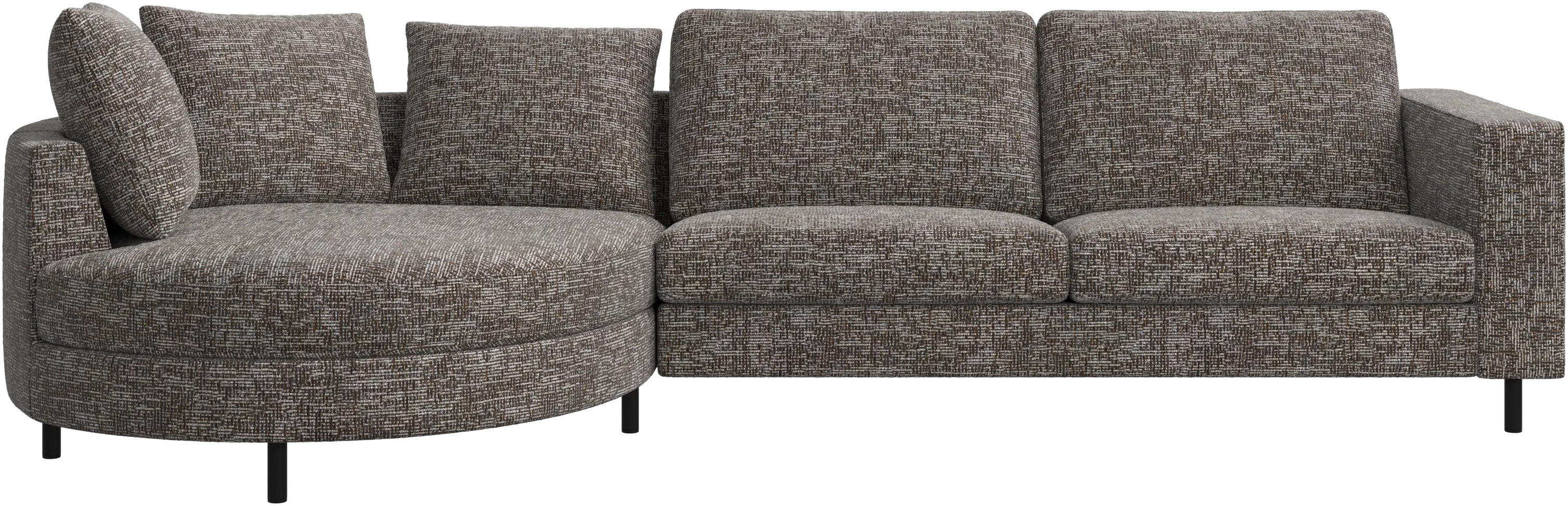 Indivi sofa with chaise longue left