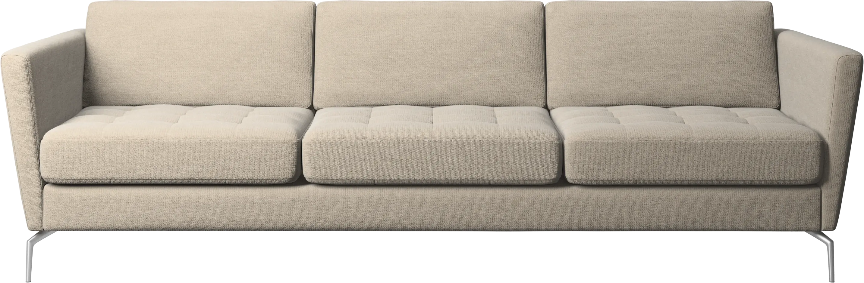 Osaka sofa, tufted seat