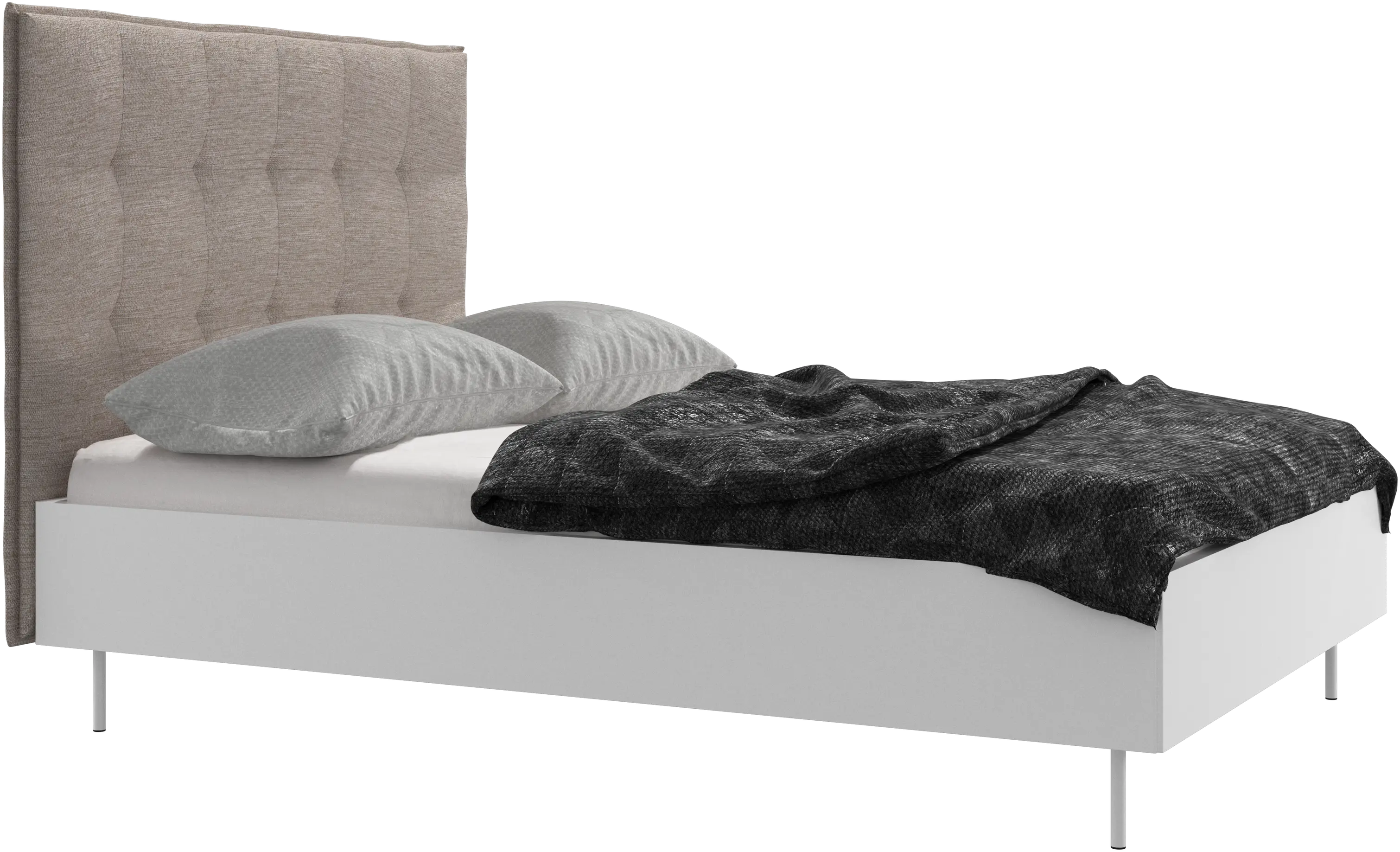 Lugano bed, excl. mattress