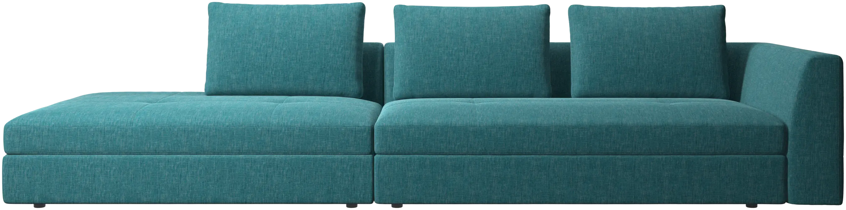 Bergamo sofa with lounging unit