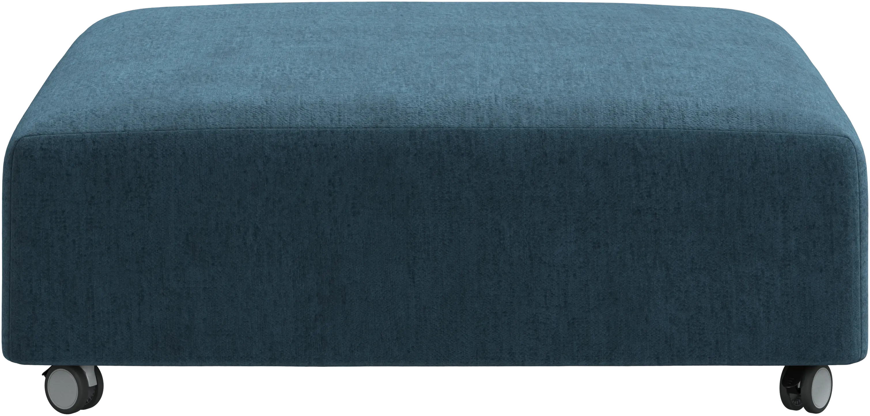 Pouf Hampton sur roulettes