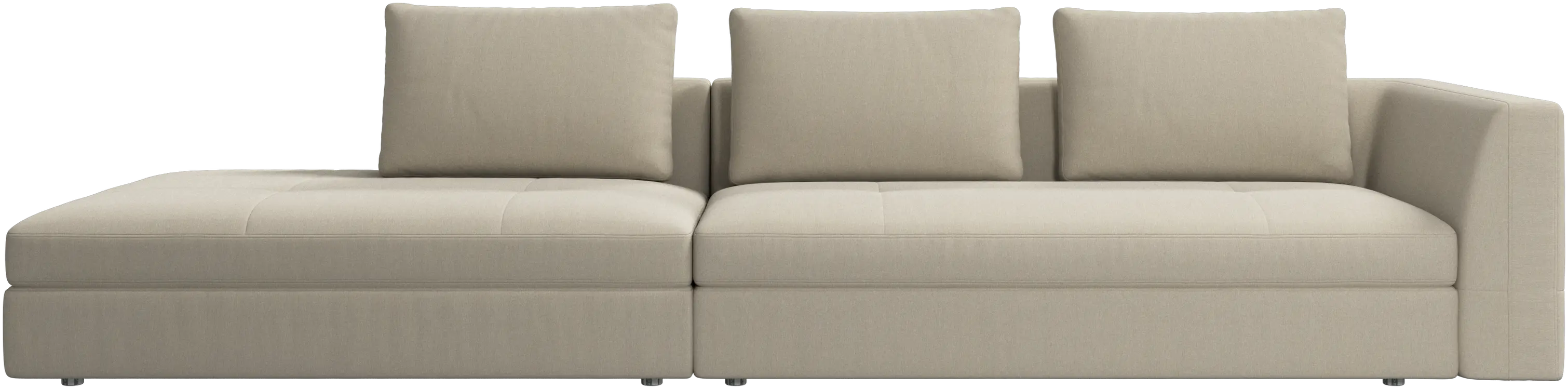 Bergamo sofa with lounging unit